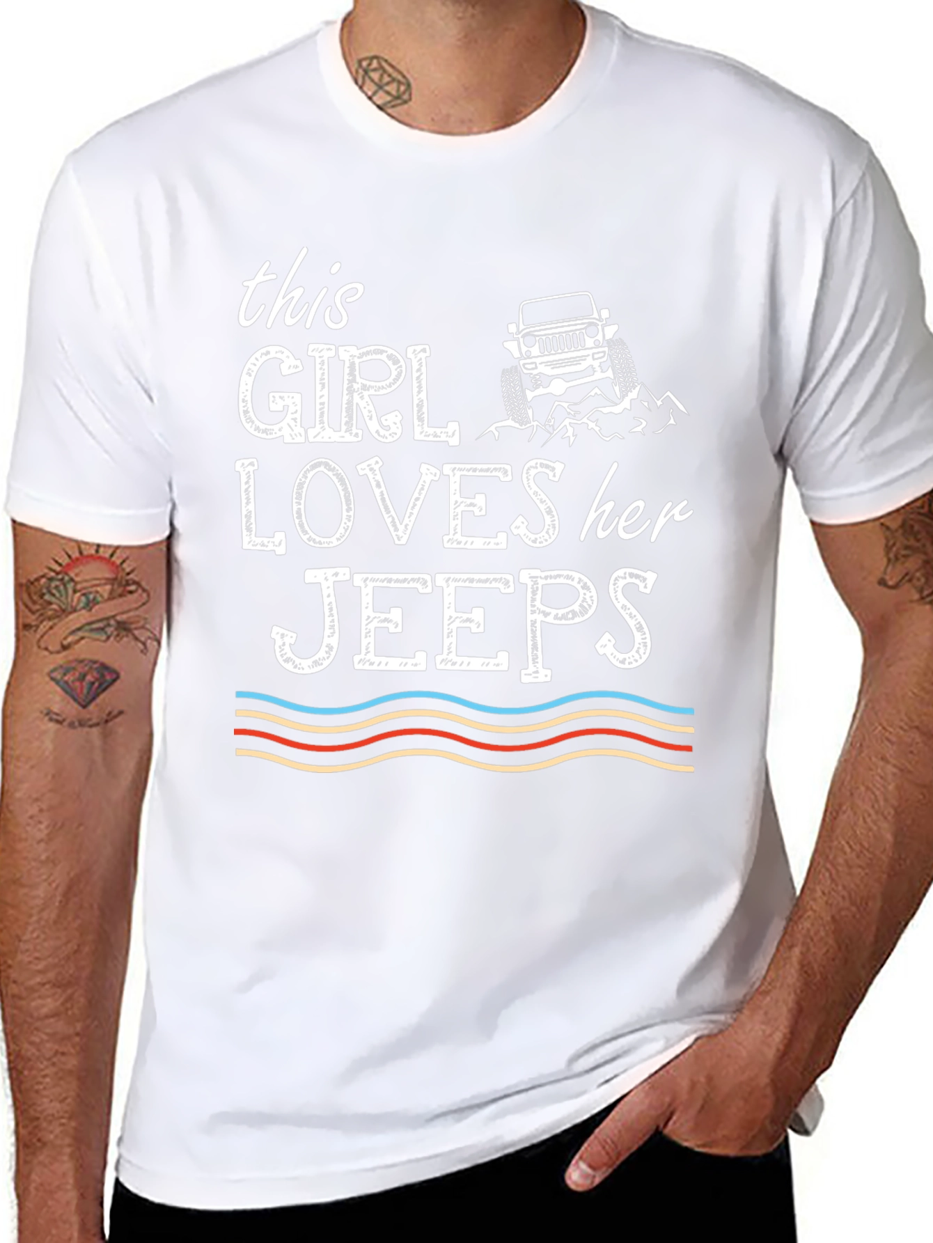 This Girl Loves Her Jeeps T-Shirt