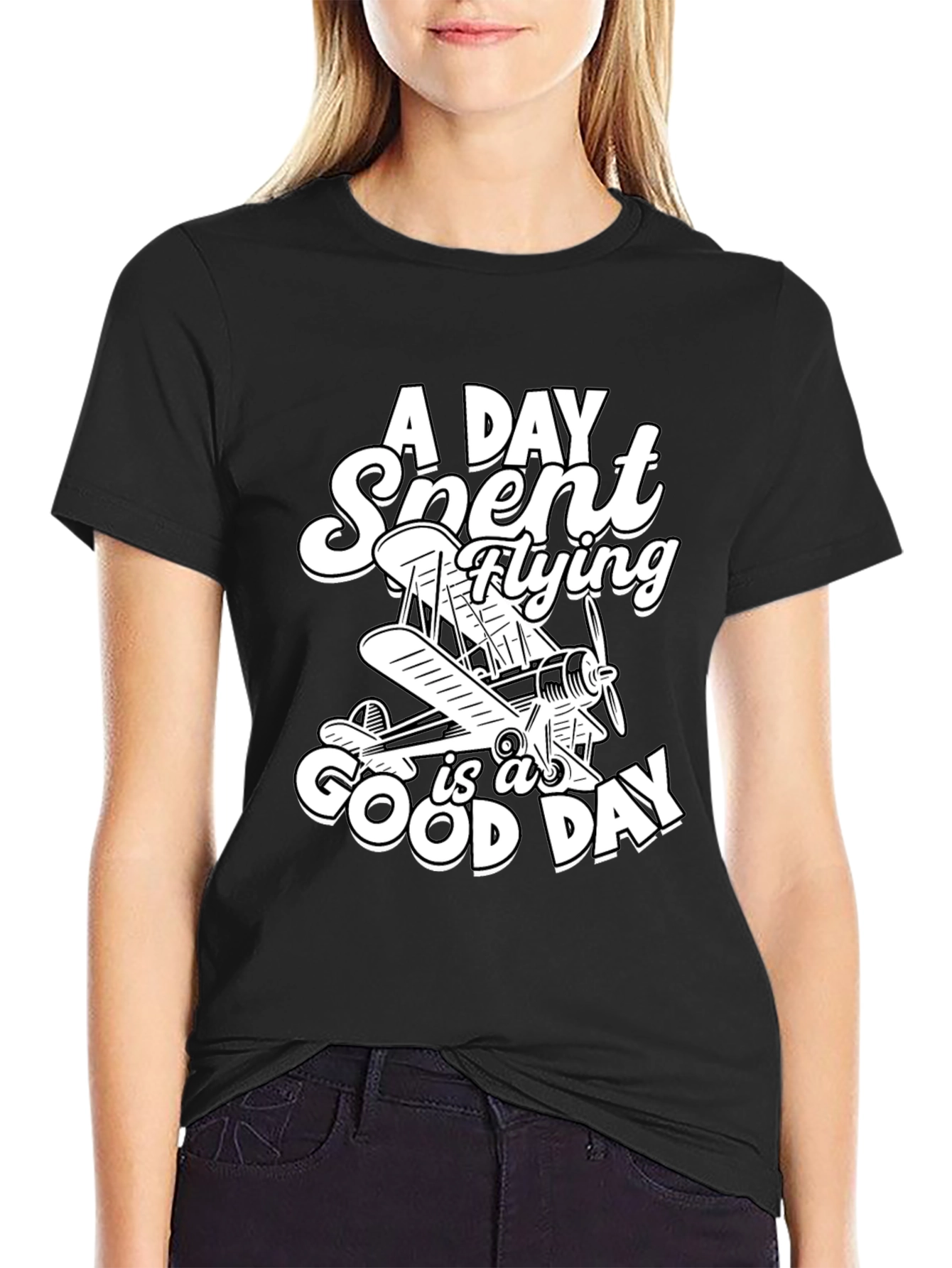 Flying Enthusiast T-Shirt - A Good Day