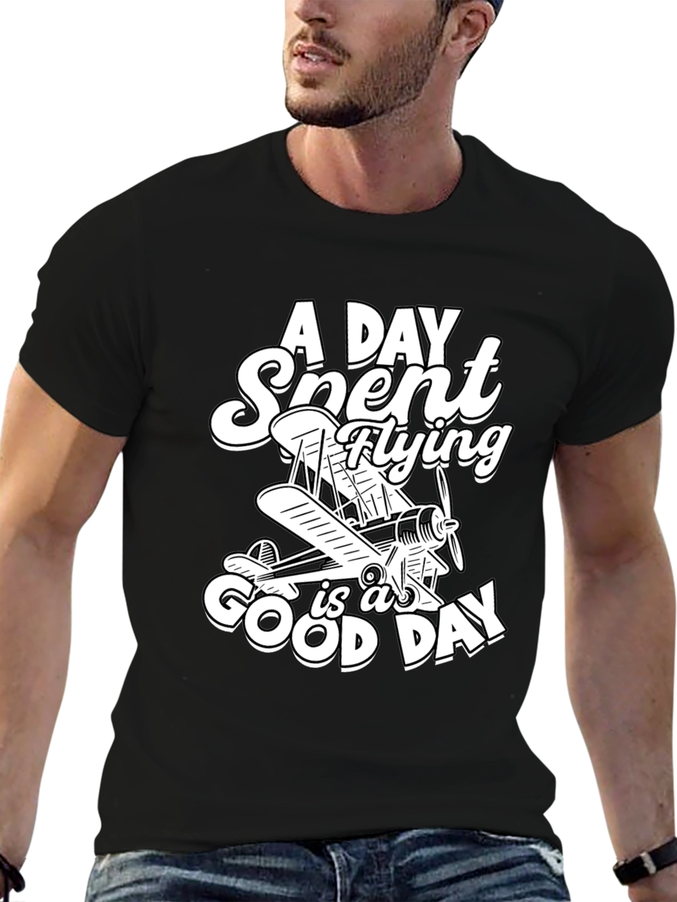 Flying Enthusiast T-Shirt - A Good Day
