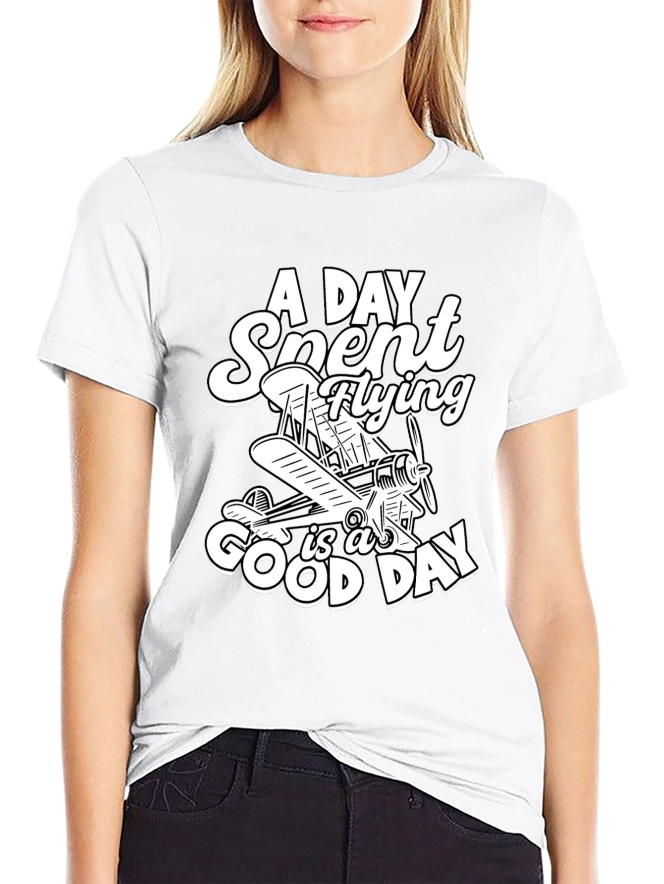 Flying Enthusiast T-Shirt - A Good Day