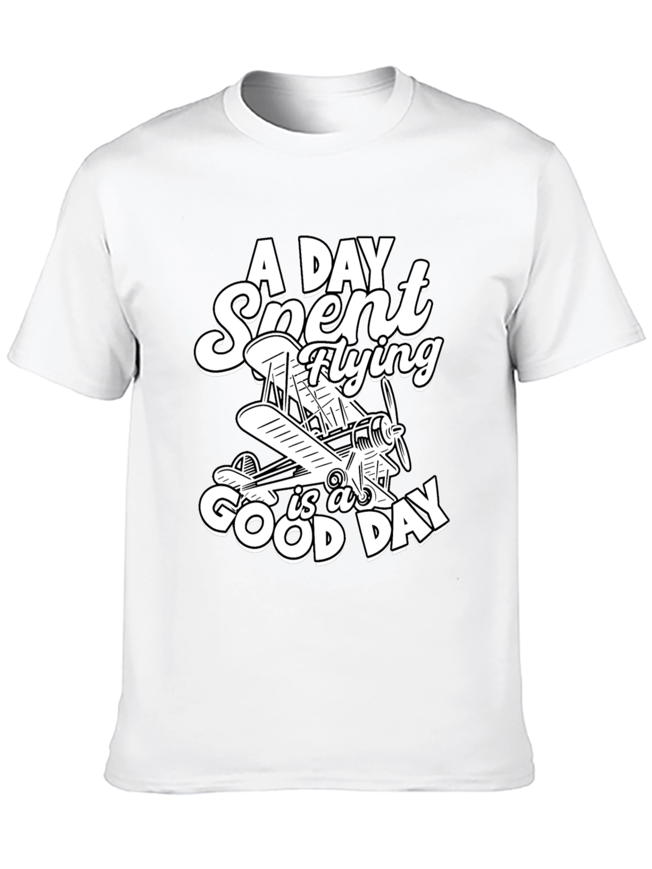 Flying Enthusiast T-Shirt - A Good Day