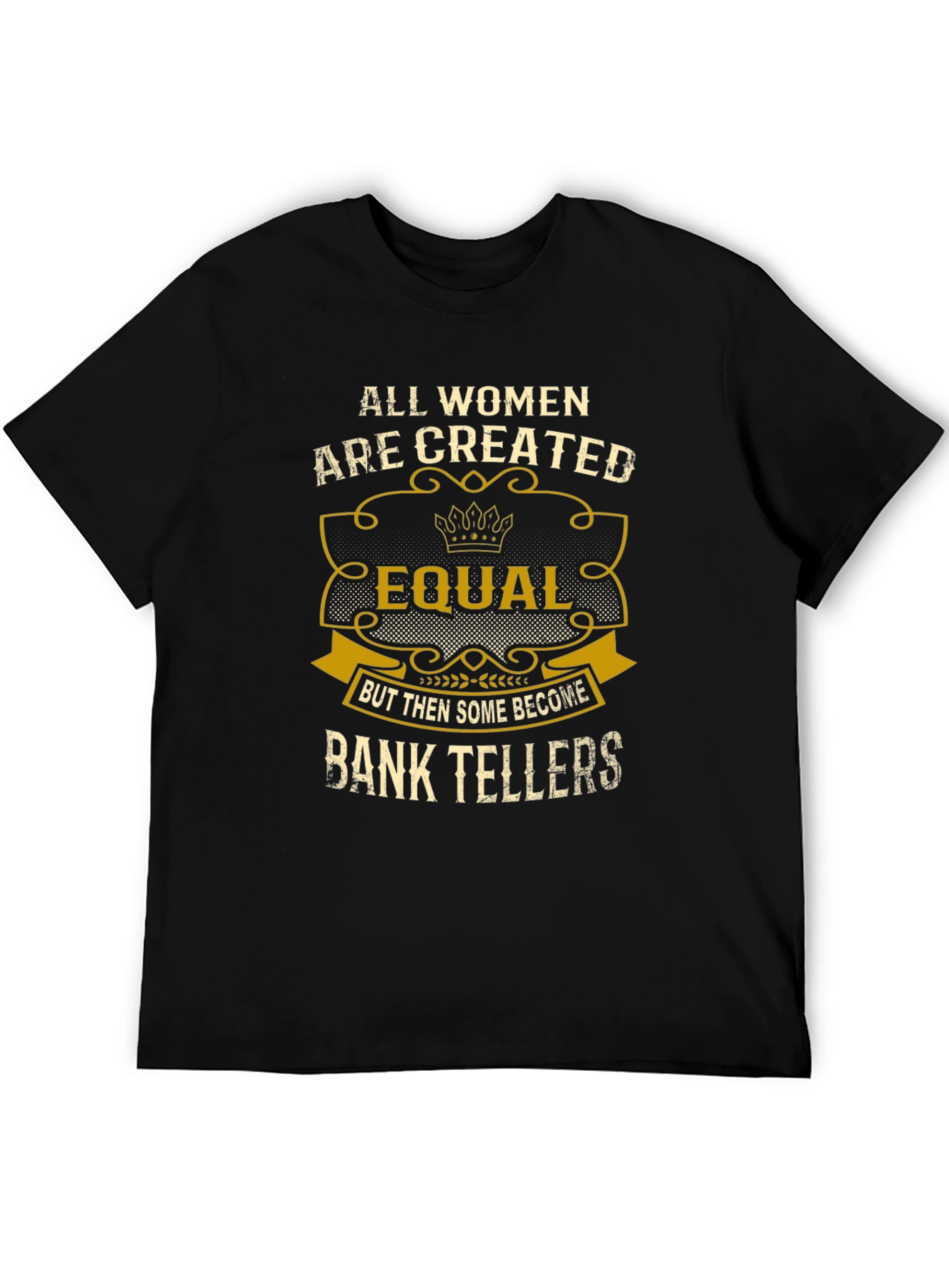 Funny Bank Teller Womens T-Shirt
