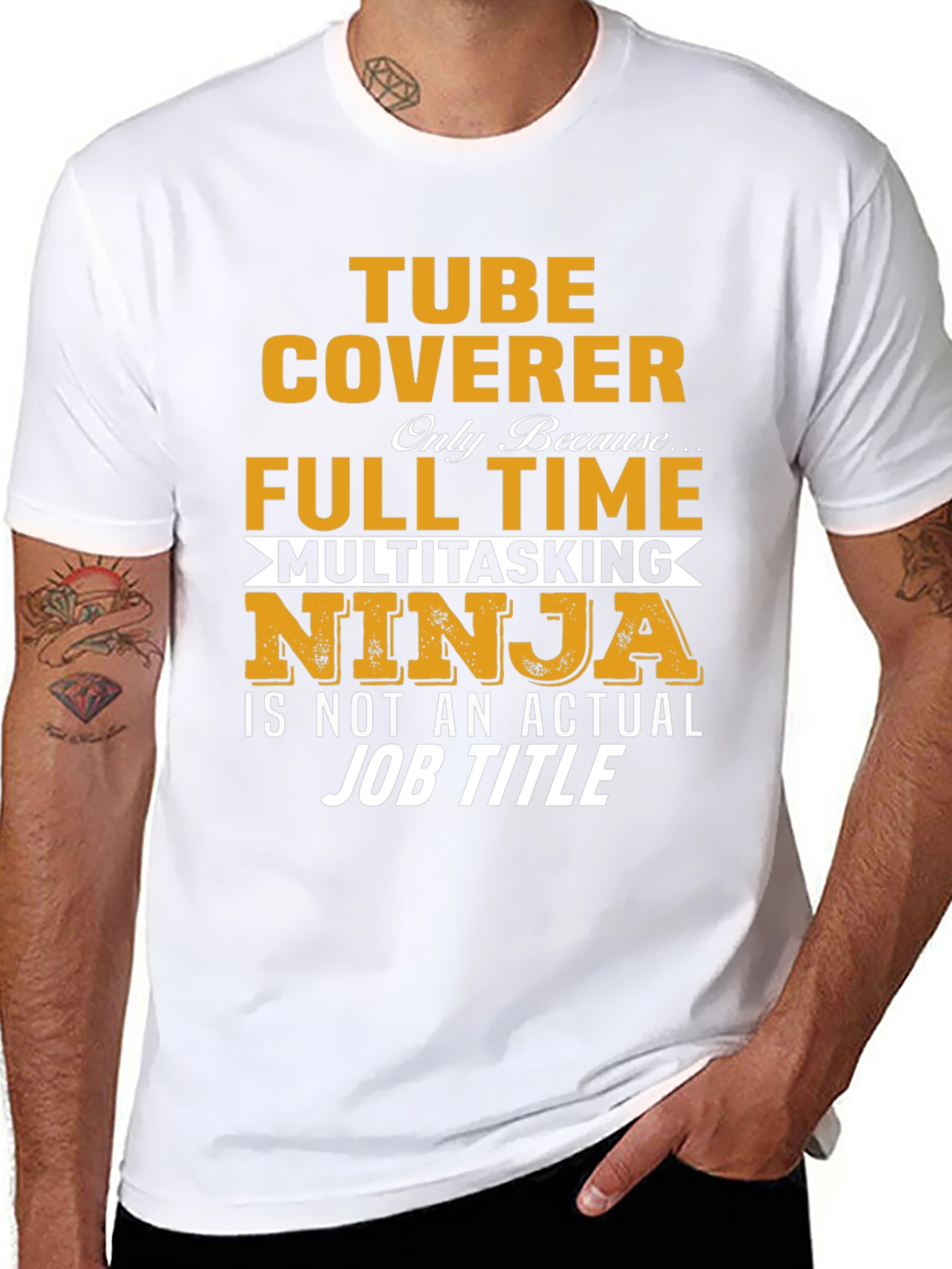 Tube Coverer Ninja Graphic Tee