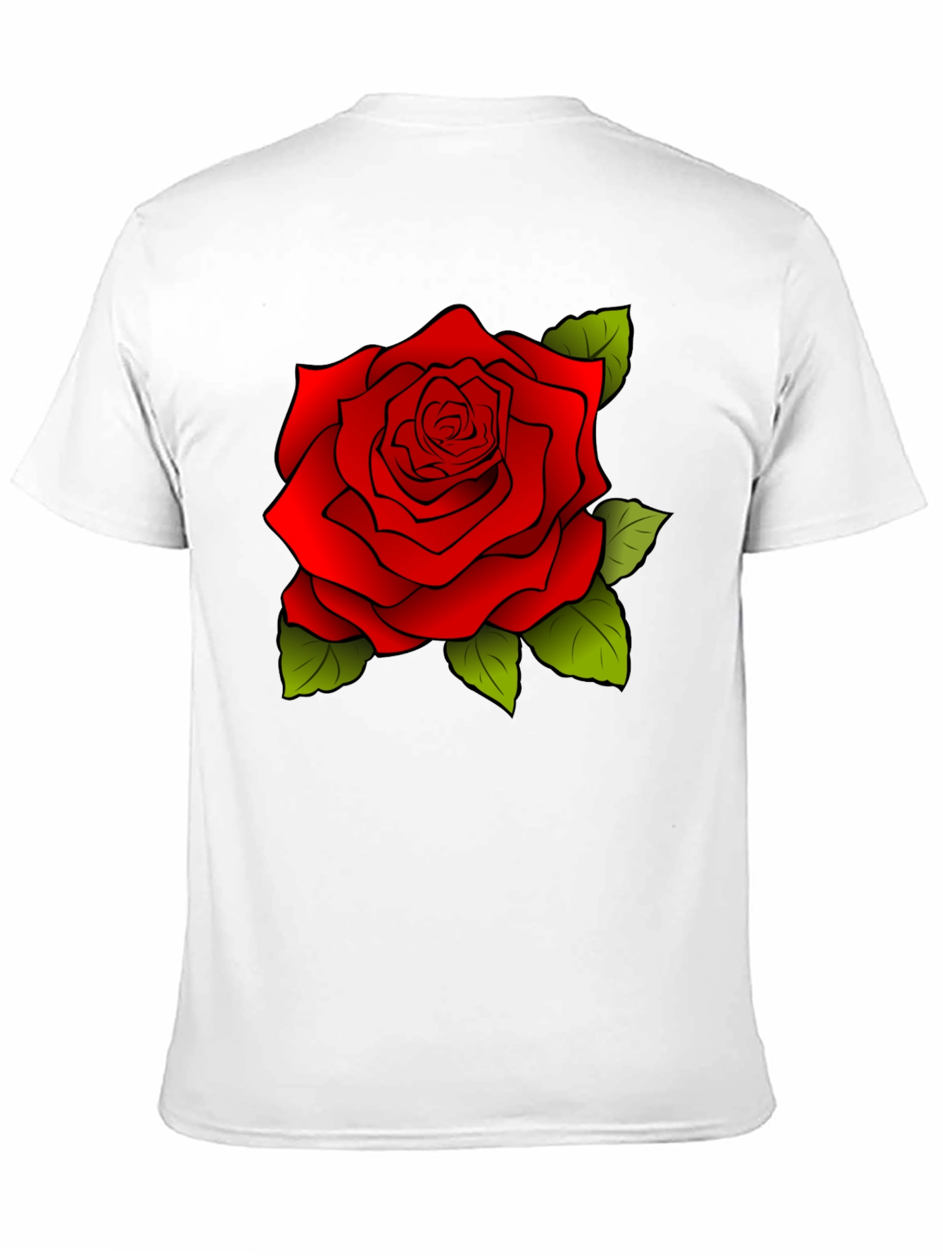 Red Rose Graphic T-Shirt