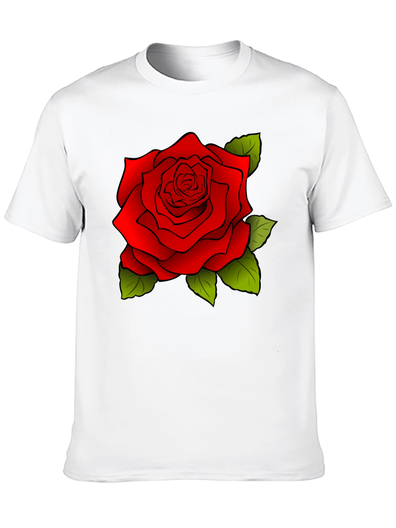 Red Rose Graphic T-Shirt
