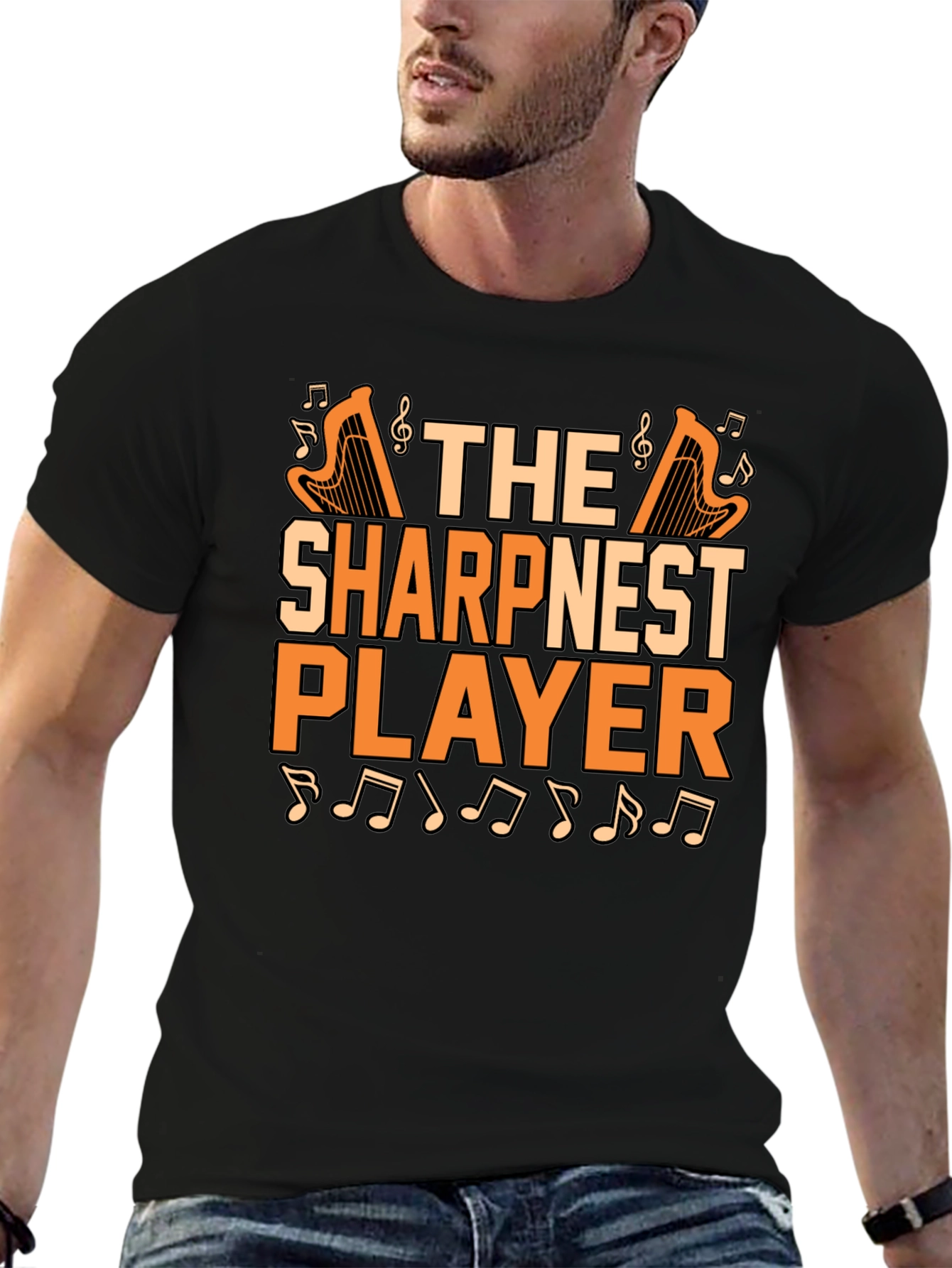 The Sharpest Player T-Shirt - Music Lover Tee