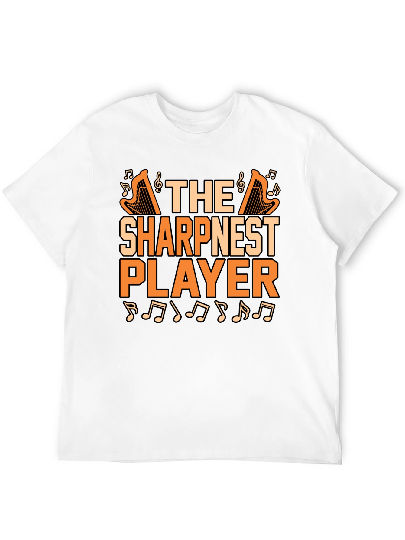 The Sharpest Player T-Shirt - Music Lover Tee
