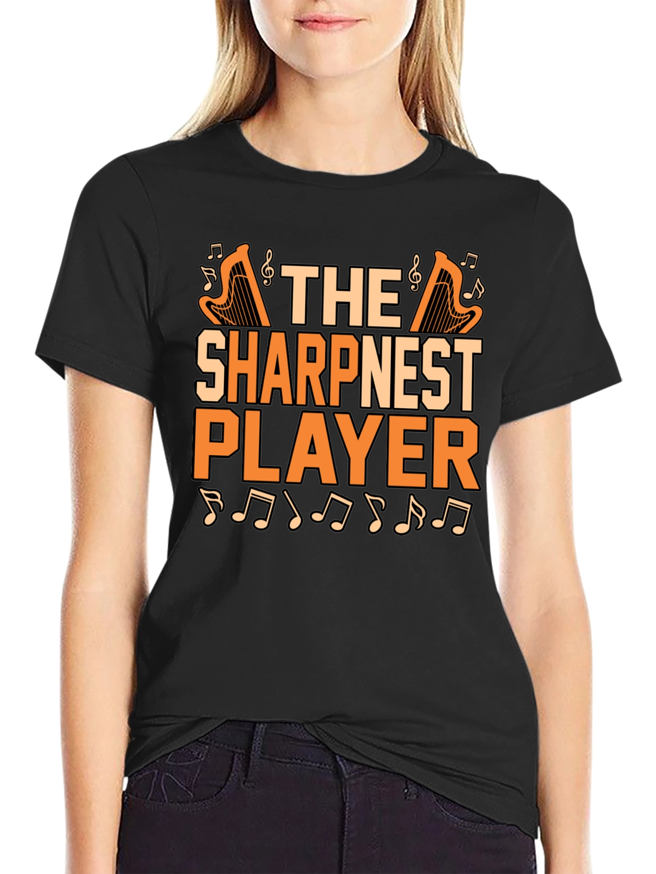 The Sharpest Player T-Shirt - Music Lover Tee