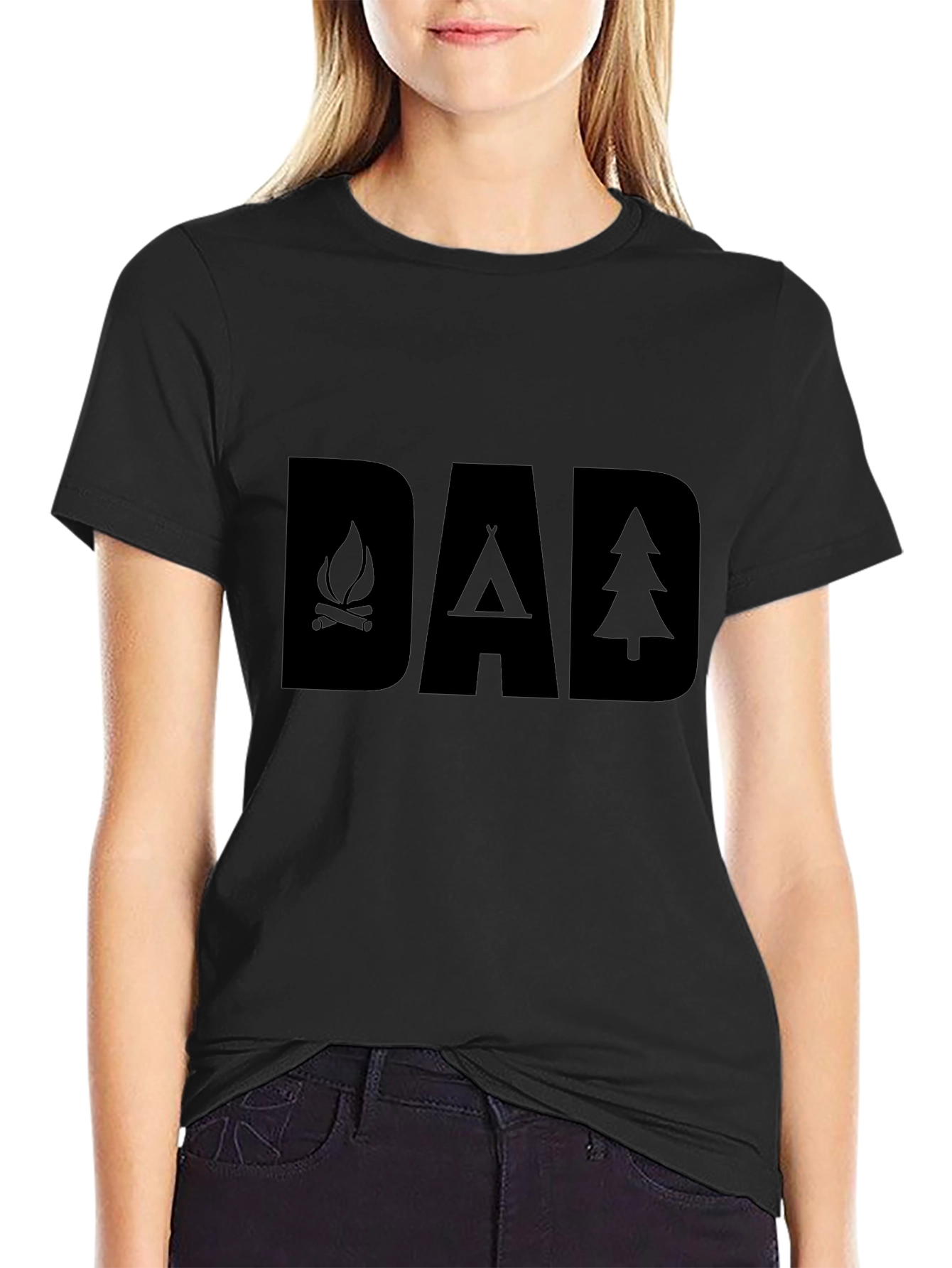 Camping Dad Graphic T-Shirt