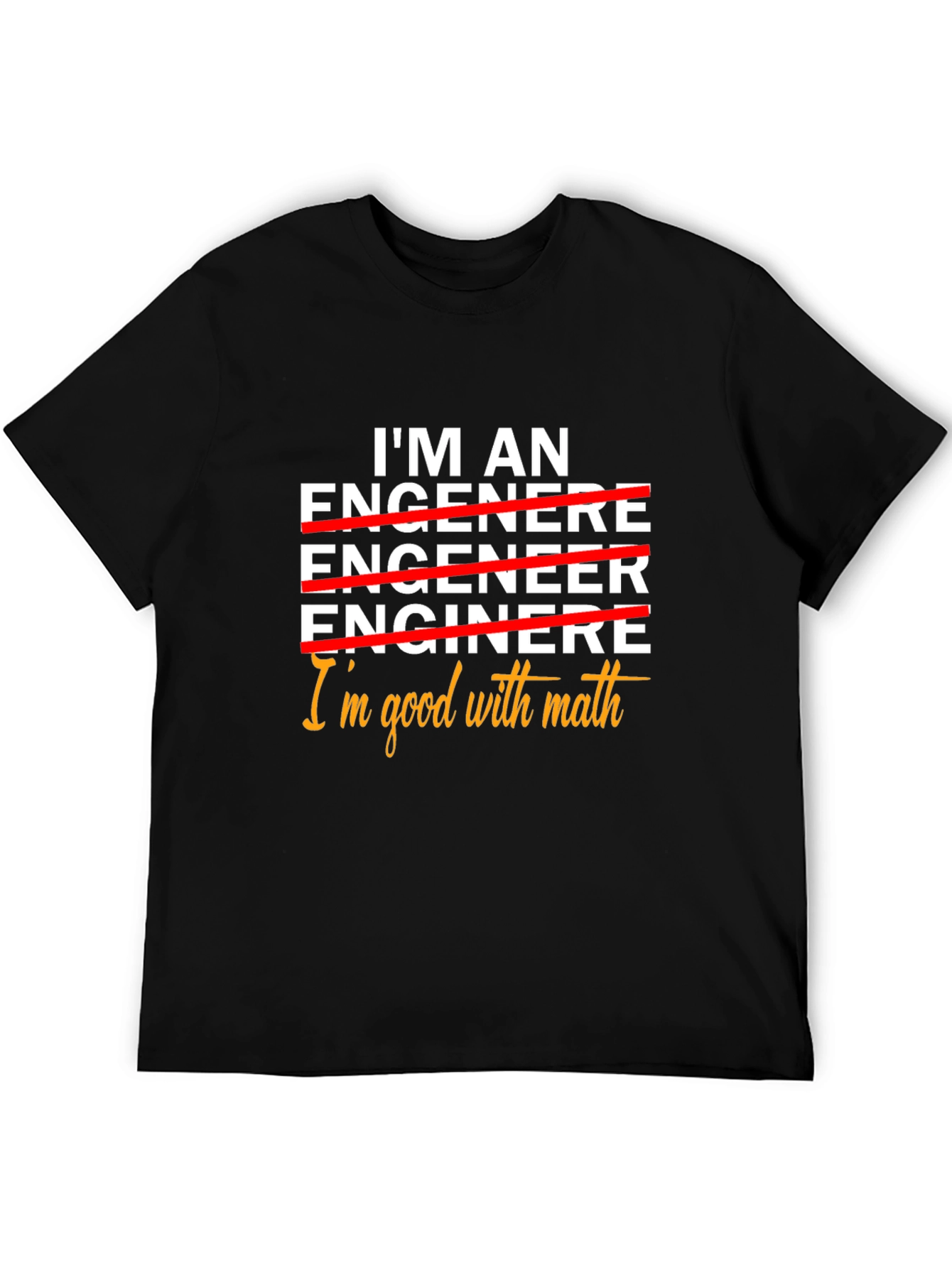Funny Math T-Shirt - Im Good With Math
