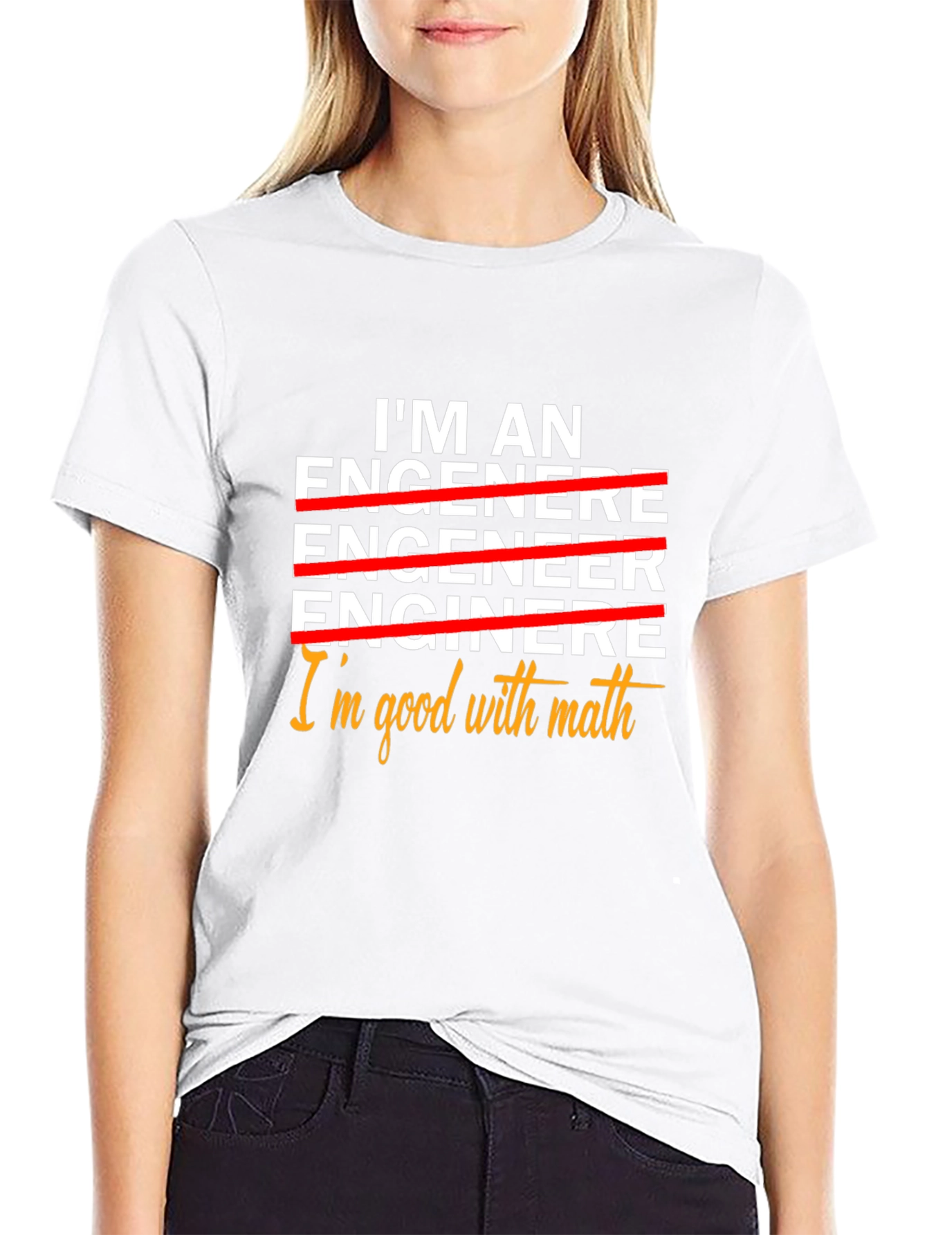 Funny Math T-Shirt - Im Good With Math