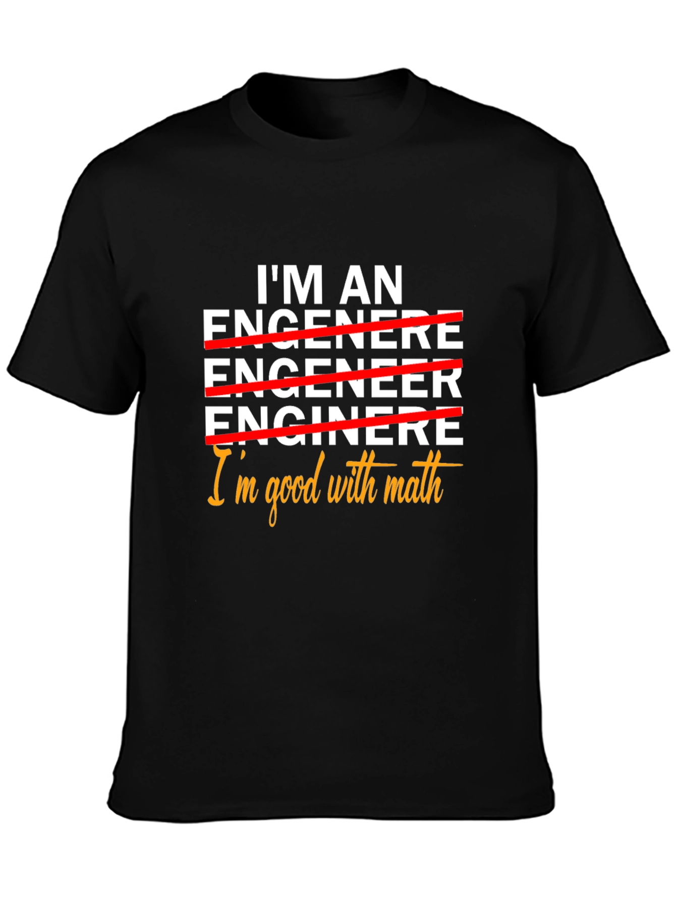 Funny Math T-Shirt - Im Good With Math