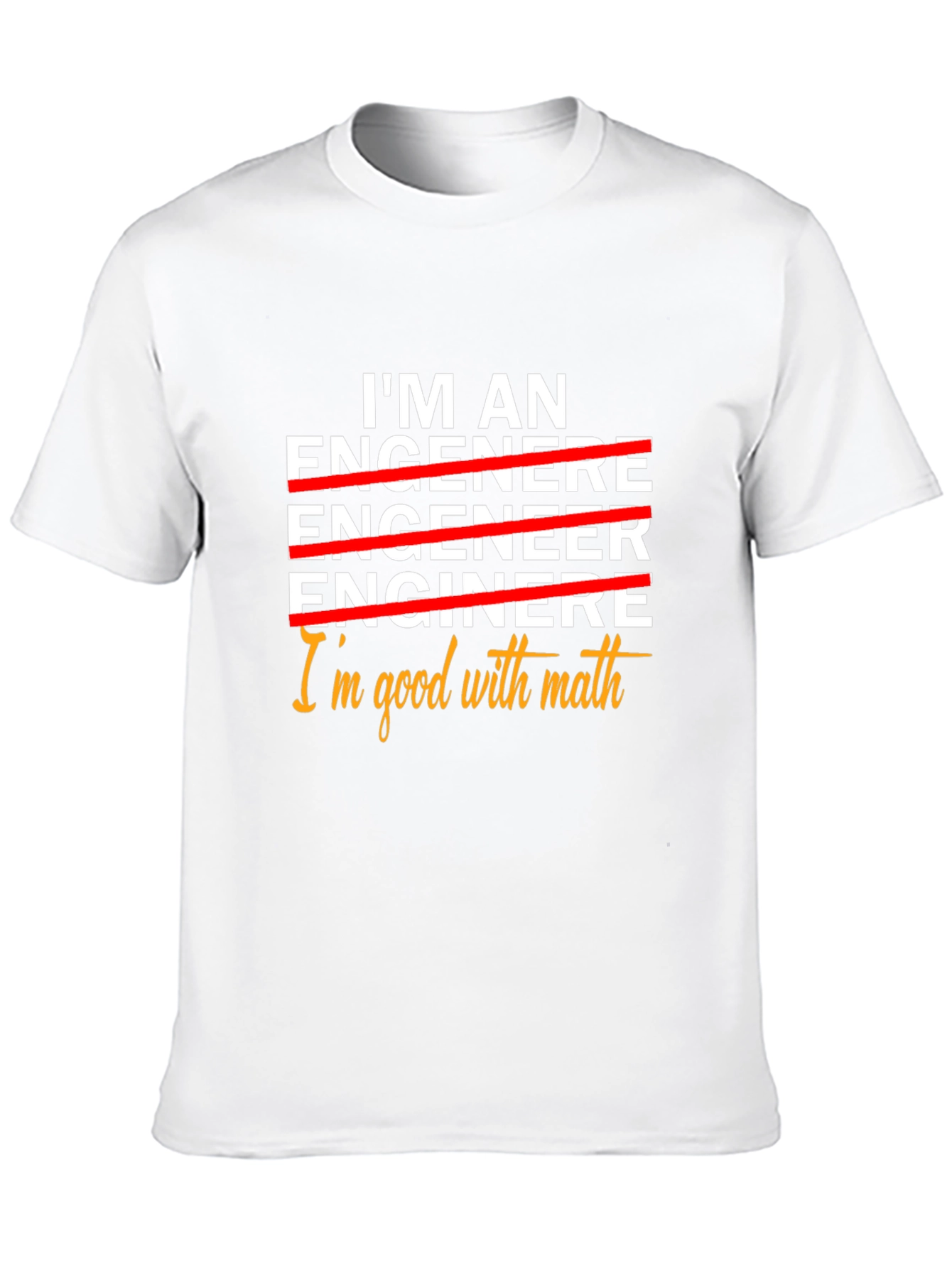 Funny Math T-Shirt - Im Good With Math