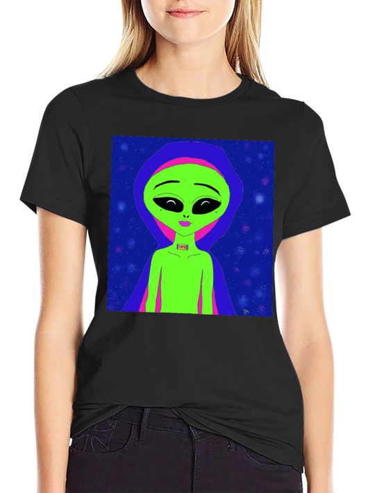 Alien Art Graphic Tee