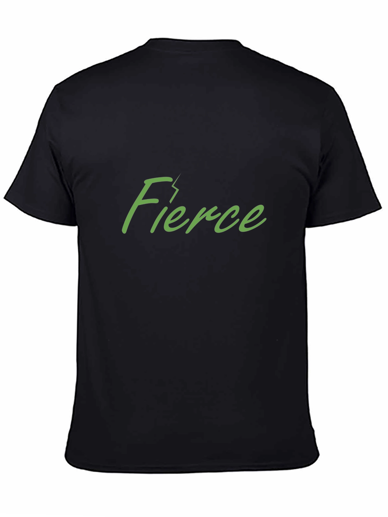 Fierce Graphic Tee - Stylish Black Cotton T-Shirt