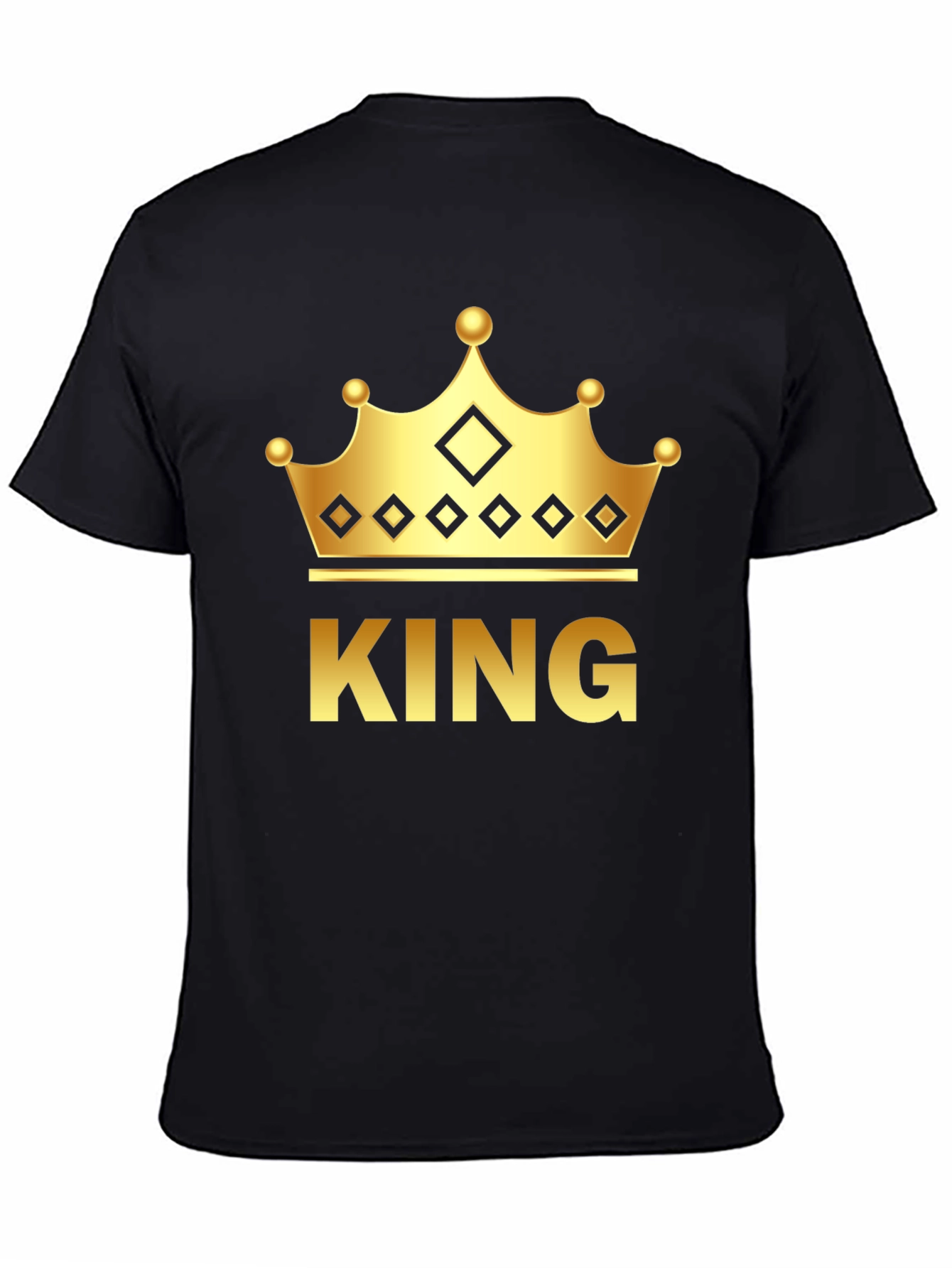King Crown Graphic T-Shirt - Black