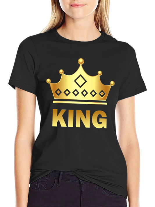 King Crown Graphic T-Shirt - Black
