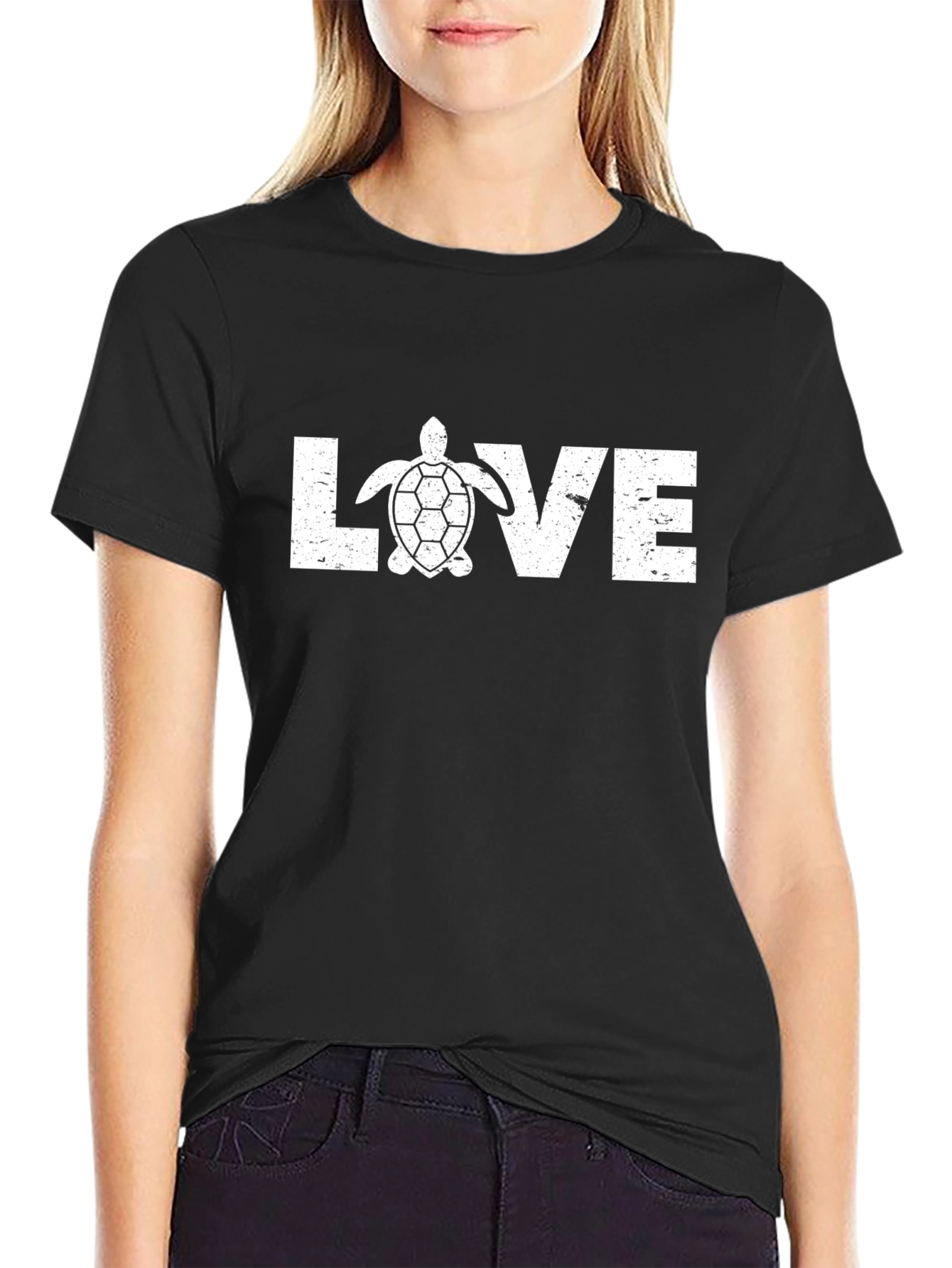 Love Turtle Graphic T-Shirt