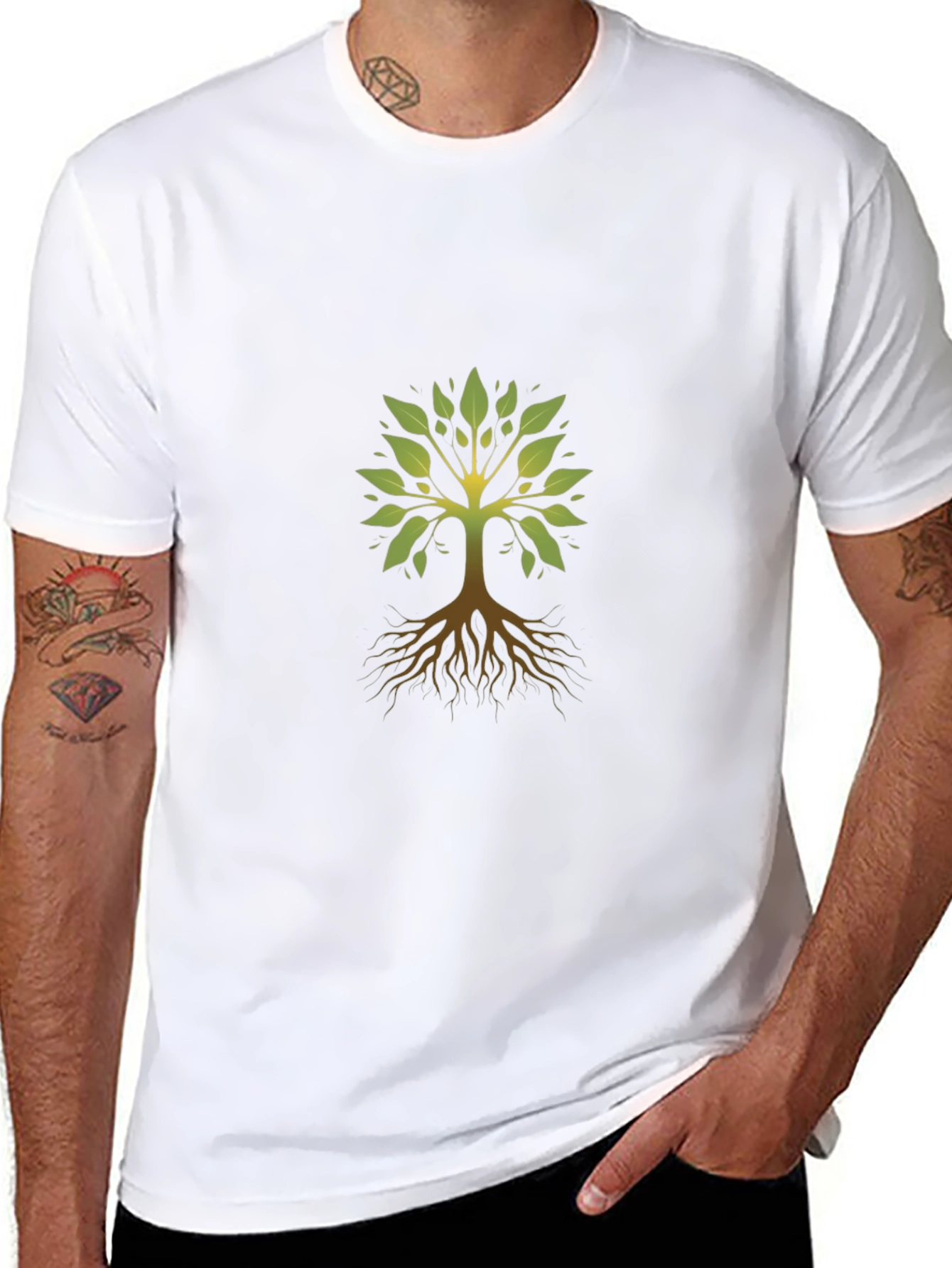 Tree of Life Graphic Tee - Nature Inspired Design