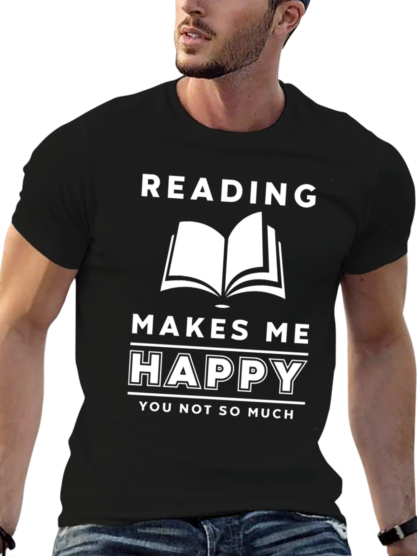 Reading Makes Me Happy T-Shirt