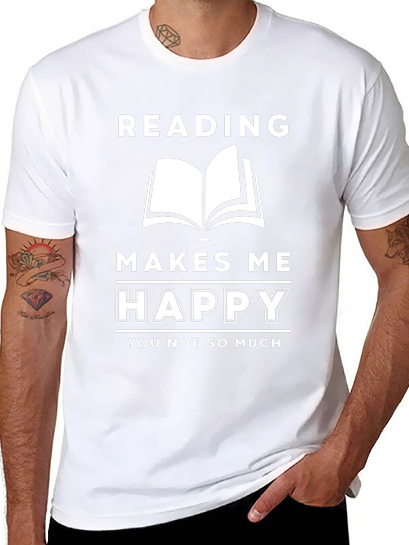 Reading Makes Me Happy T-Shirt