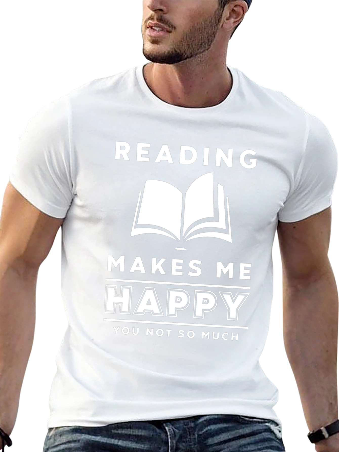 Reading Makes Me Happy T-Shirt