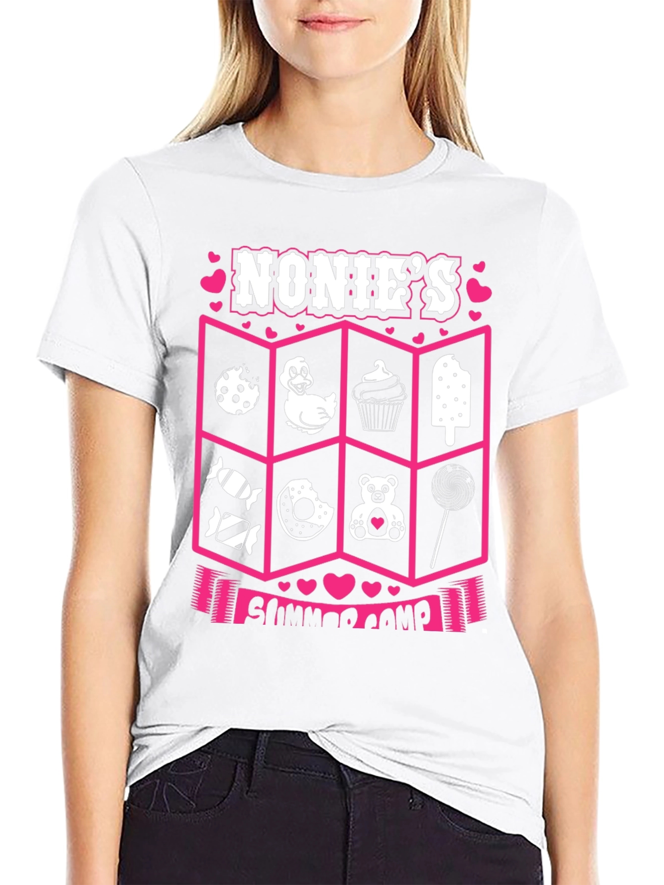 Nonies Summer Camp Graphic T-Shirt