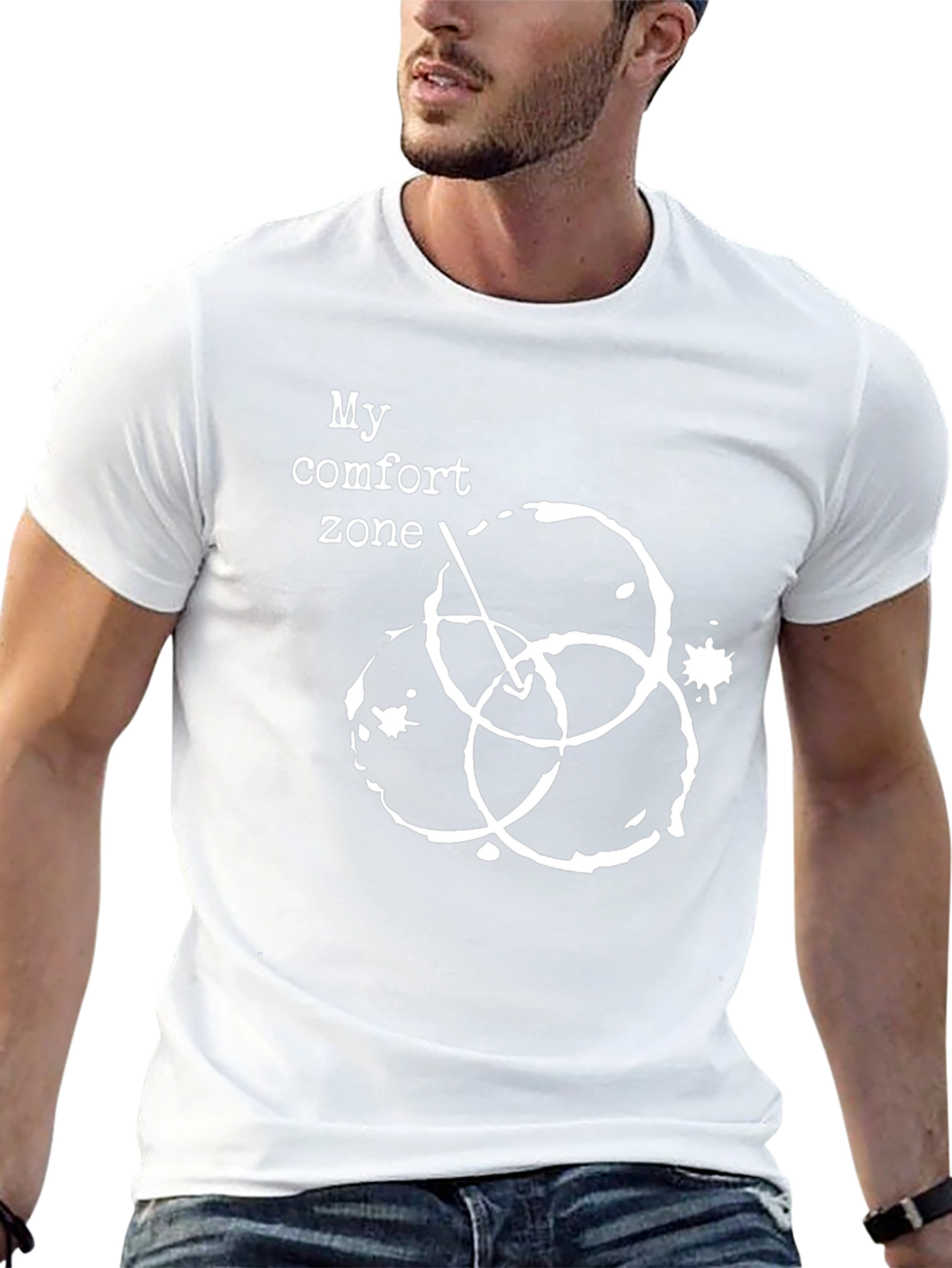 My Comfort Zone Venn Diagram Graphic T-Shirt