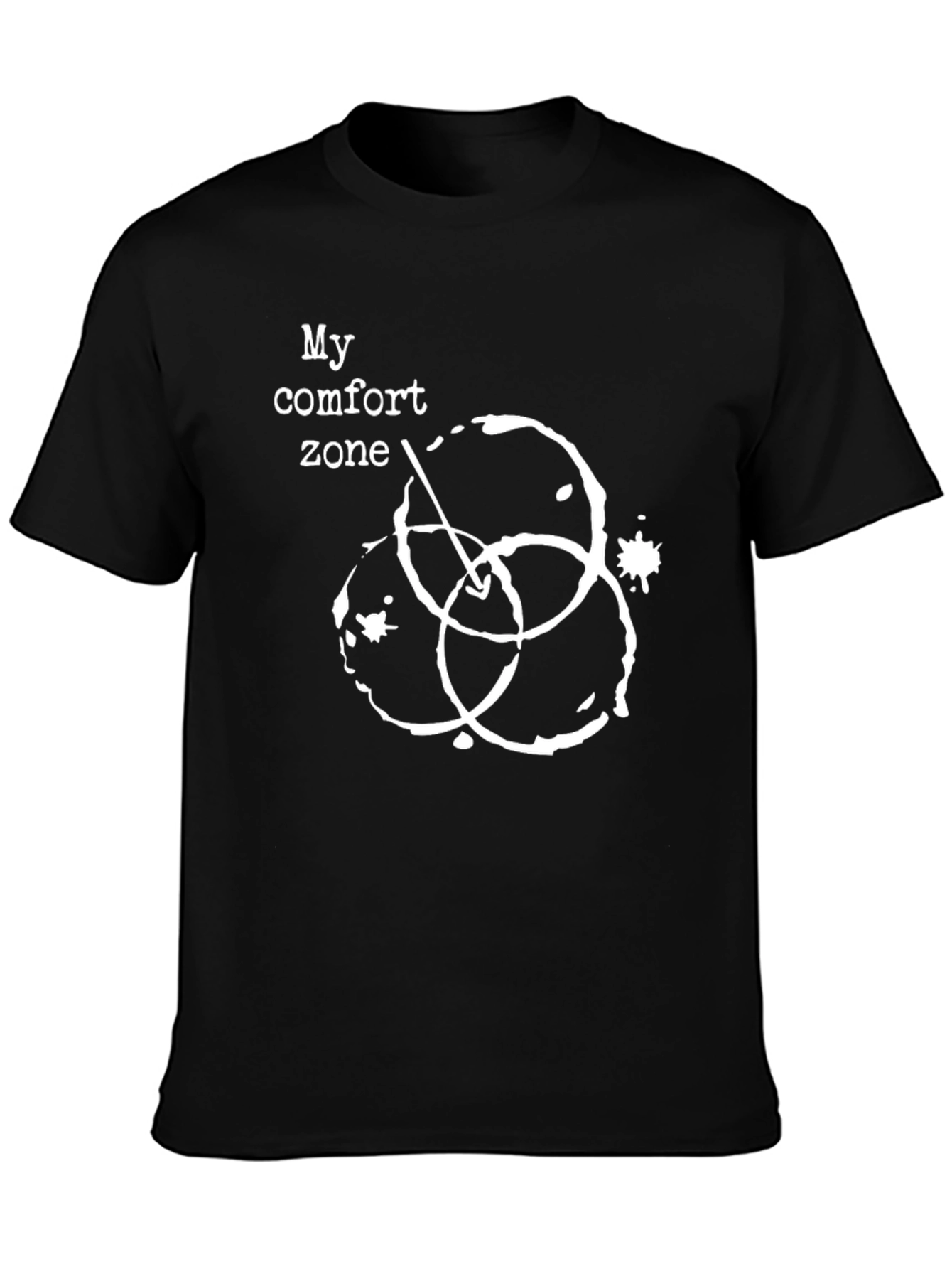 My Comfort Zone Venn Diagram Graphic T-Shirt