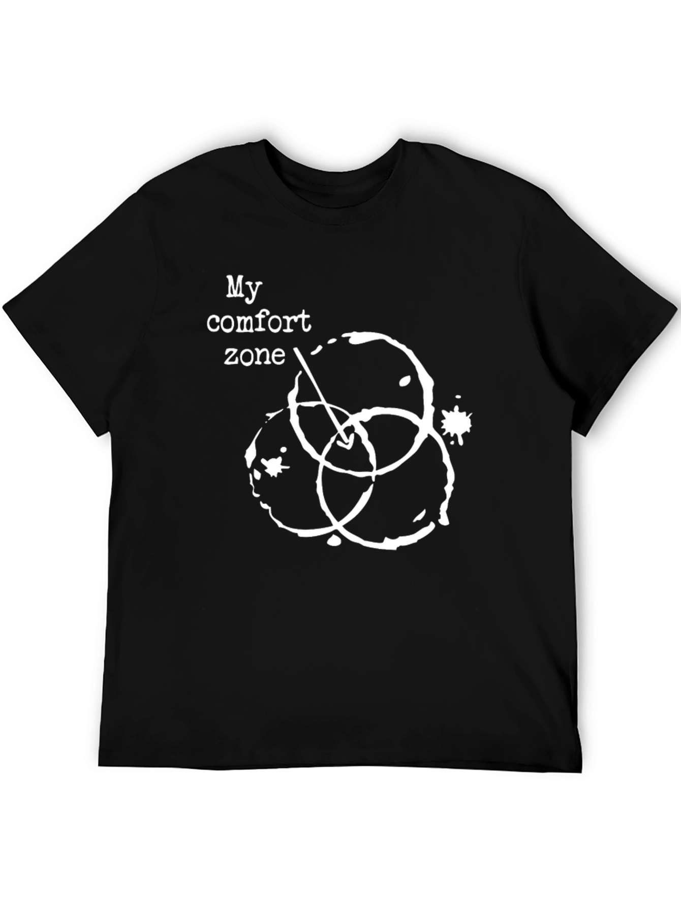 My Comfort Zone Venn Diagram Graphic T-Shirt