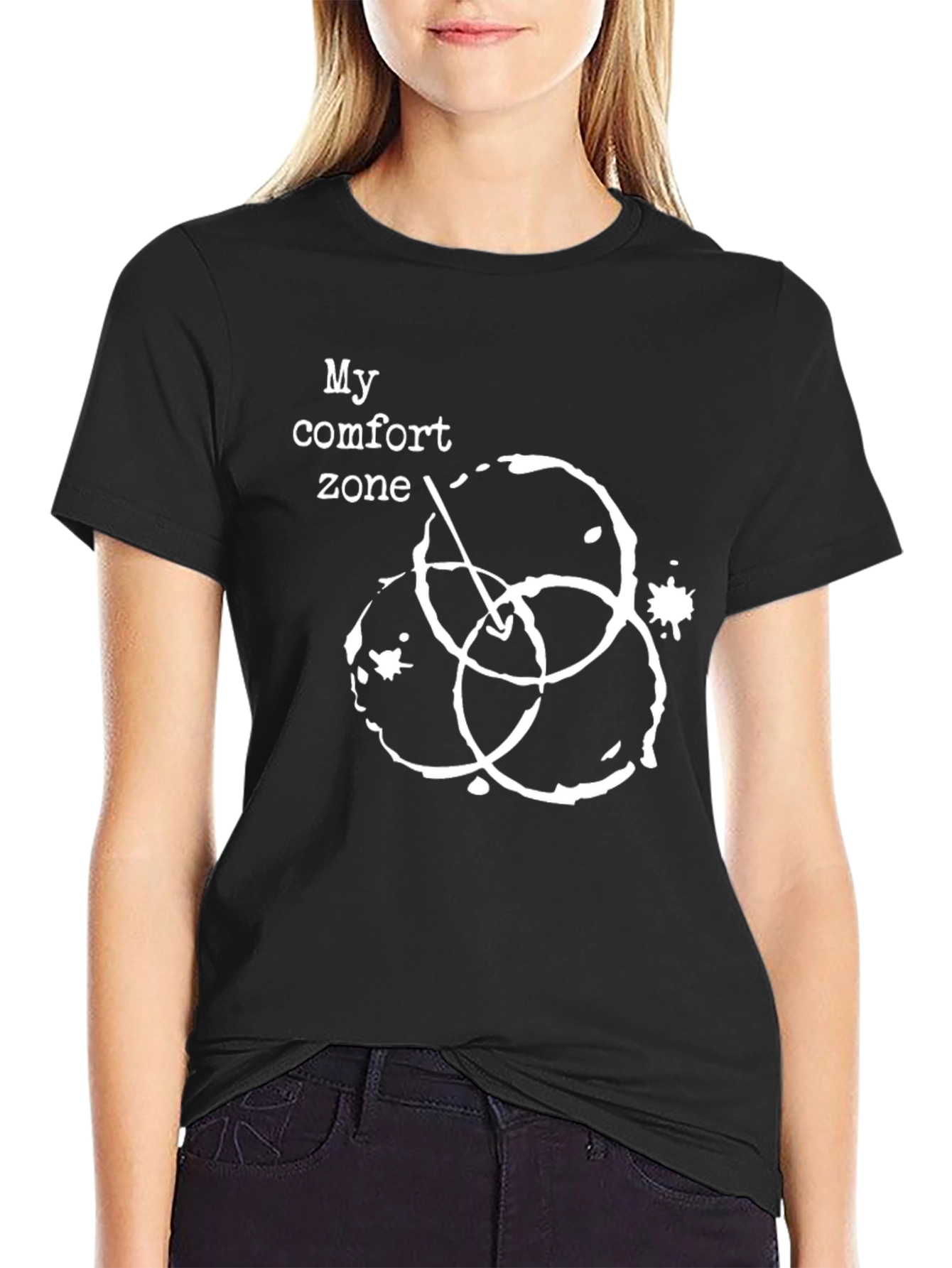 My Comfort Zone Venn Diagram Graphic T-Shirt