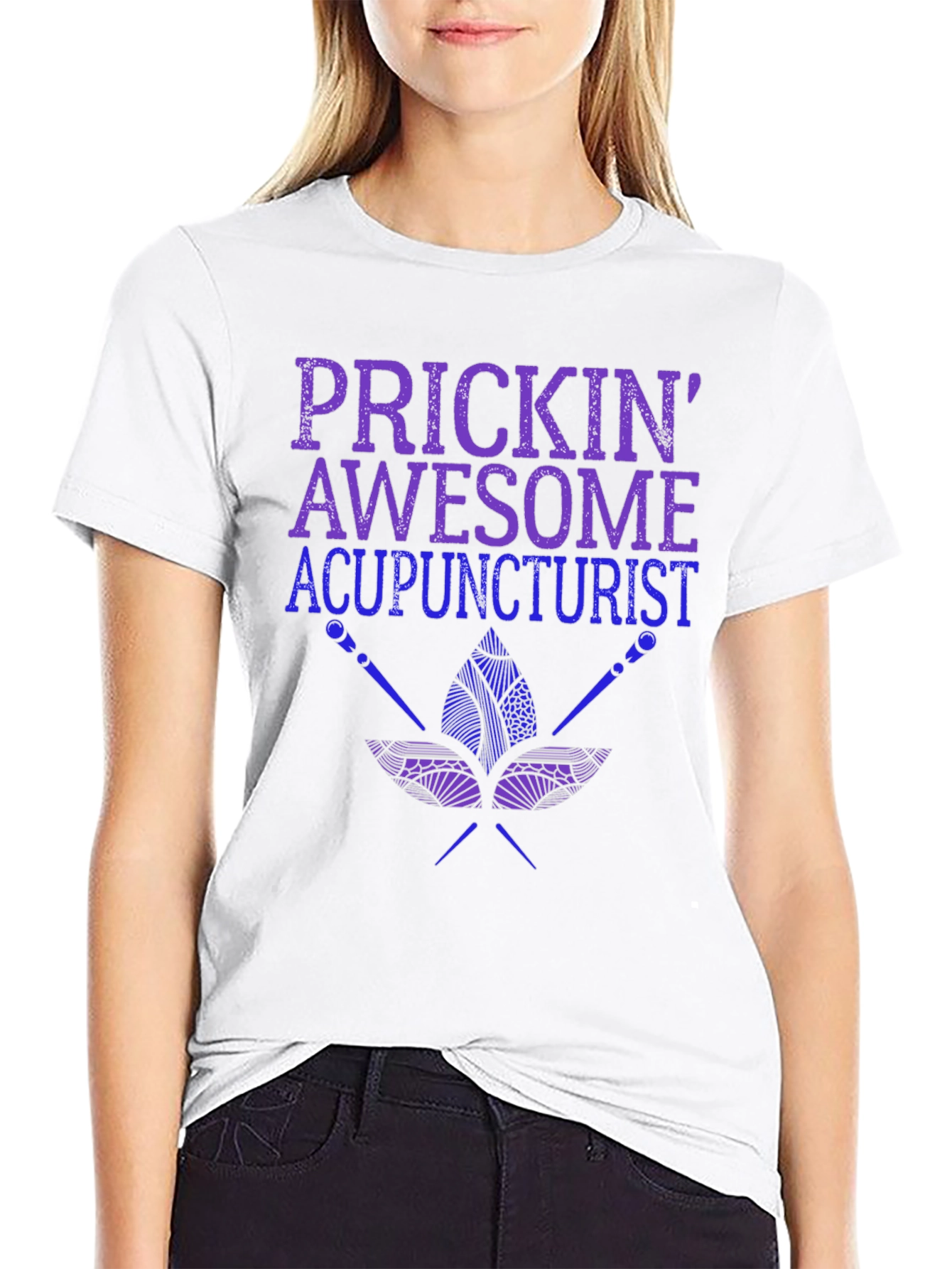 Prickin Awesome Acupuncturist T-Shirt