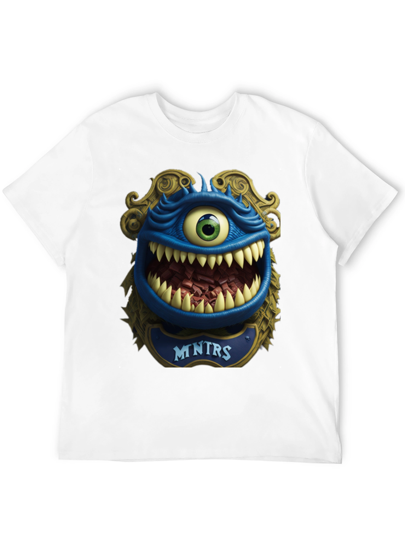 Monster Graphic T-Shirt: Mntrs Design