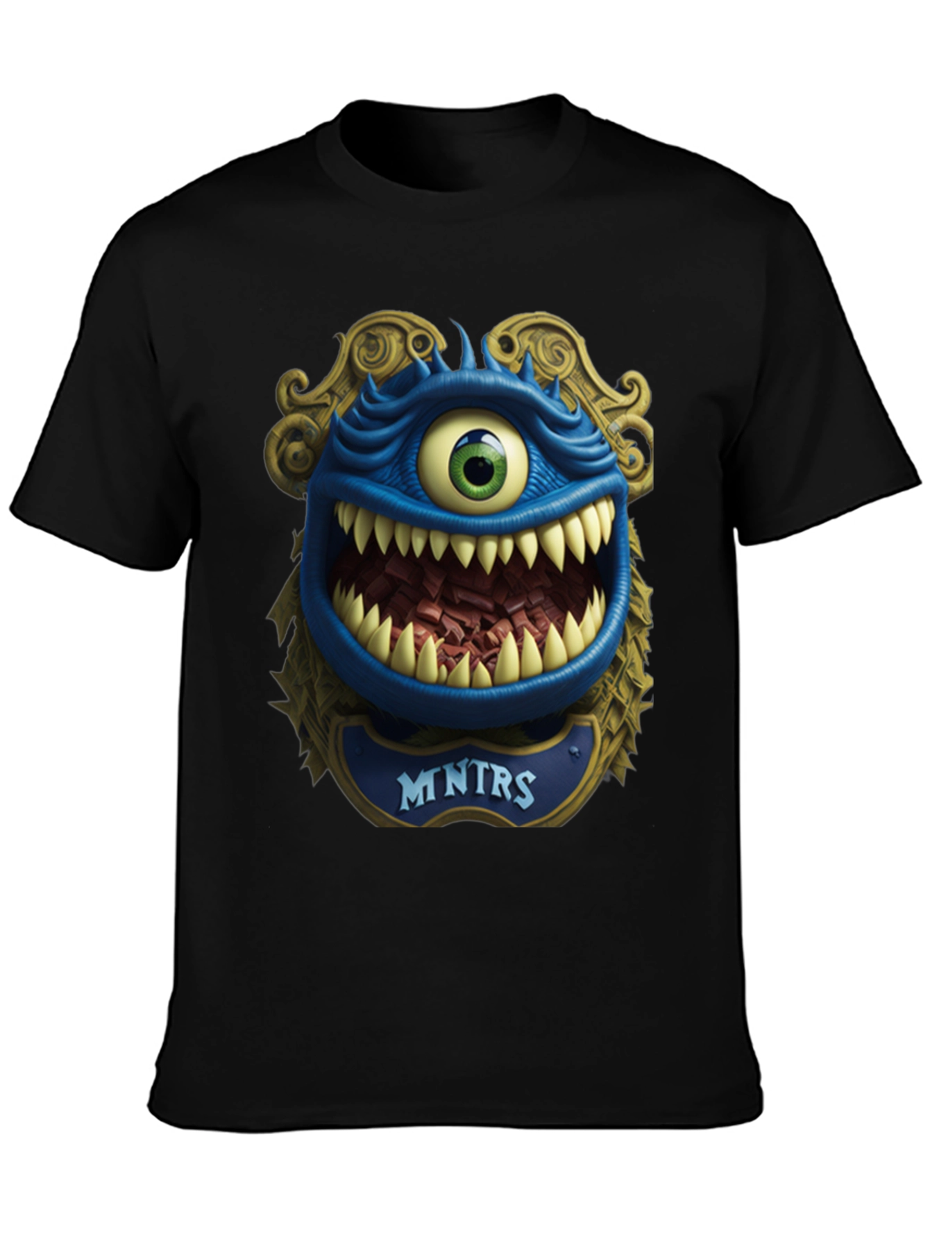Monster Graphic T-Shirt: Mntrs Design
