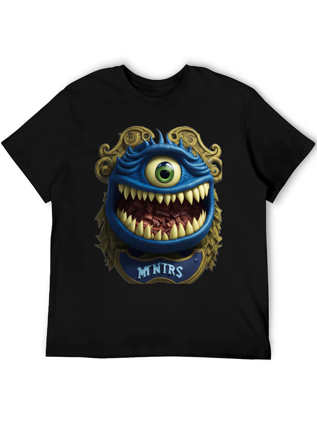 Monster Graphic T-Shirt: Mntrs Design