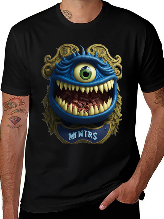 Monster Graphic T-Shirt: Mntrs Design