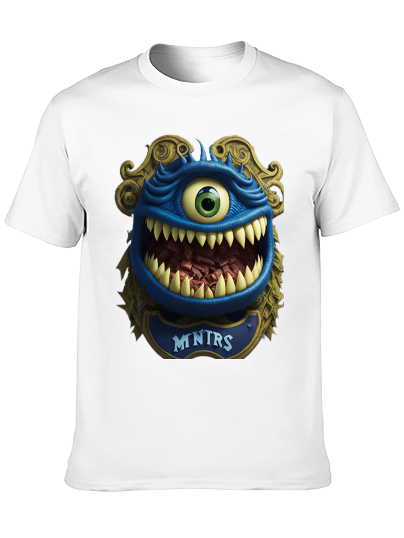 Monster Graphic T-Shirt: Mntrs Design