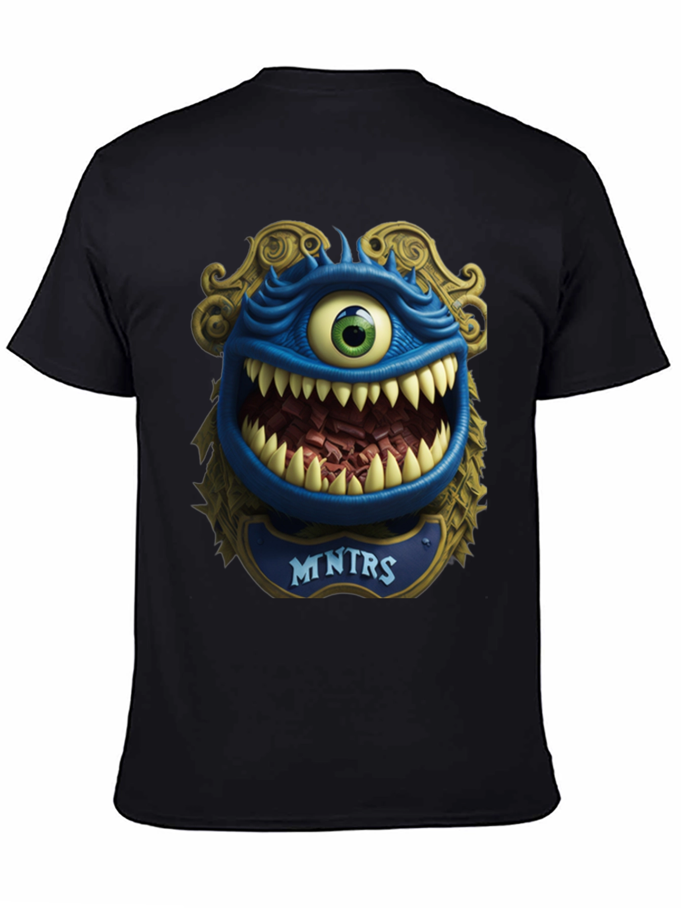 Monster Graphic T-Shirt: Mntrs Design