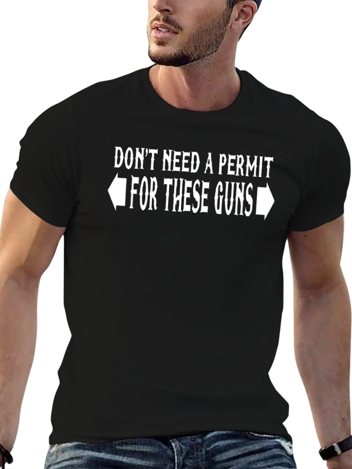 Dont Need a Permit T-Shirt Funny Graphic Tee