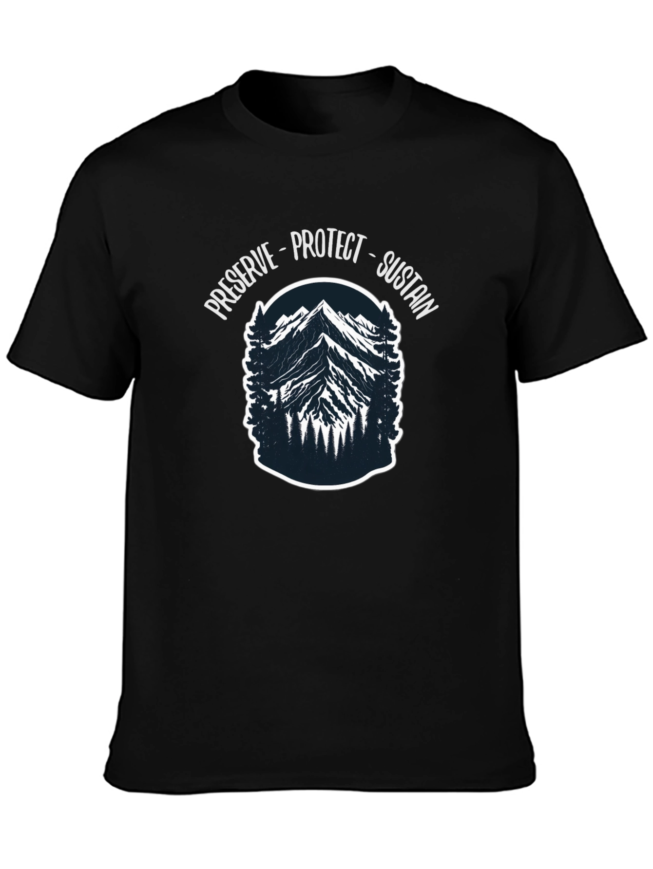 Preserve Protect Sustain Nature Graphic T-Shirt