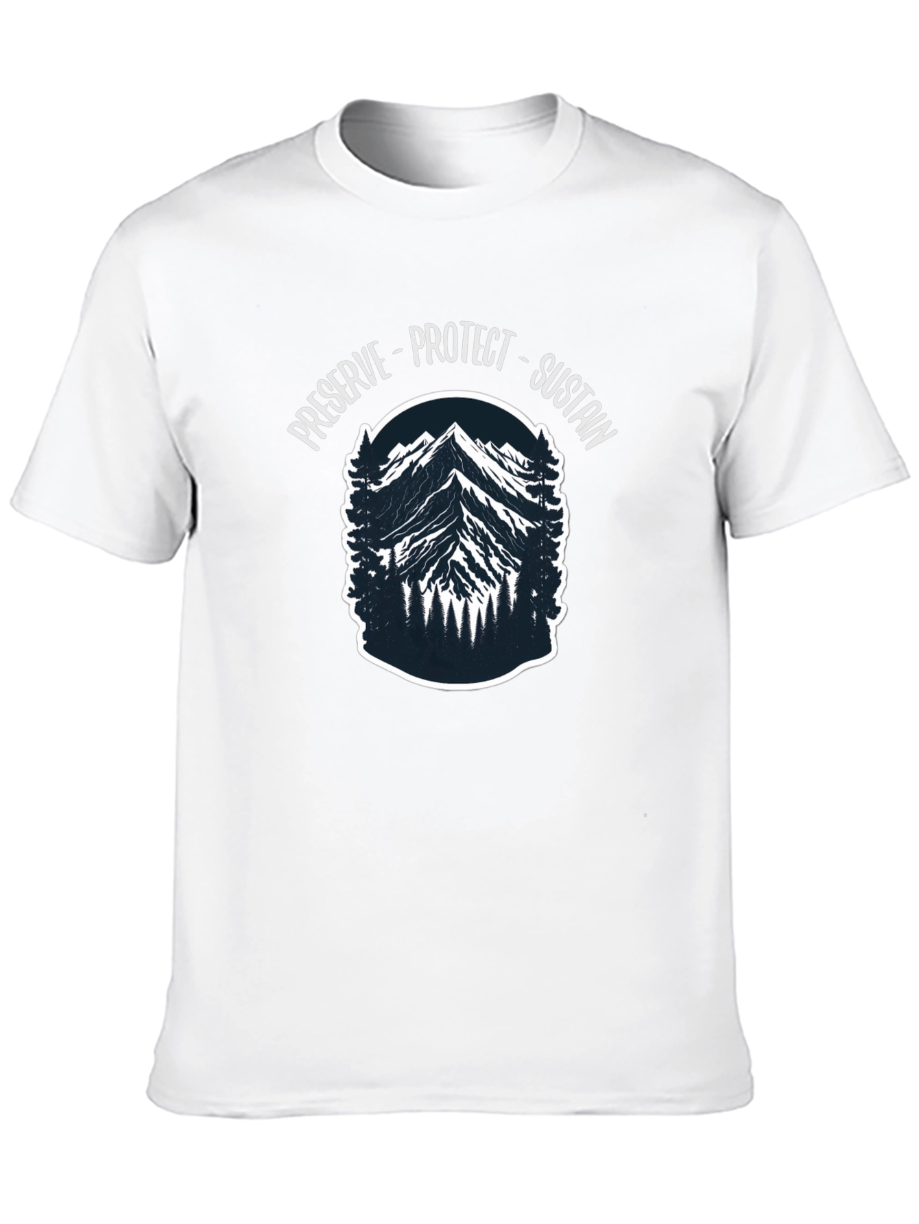 Preserve Protect Sustain Nature Graphic T-Shirt