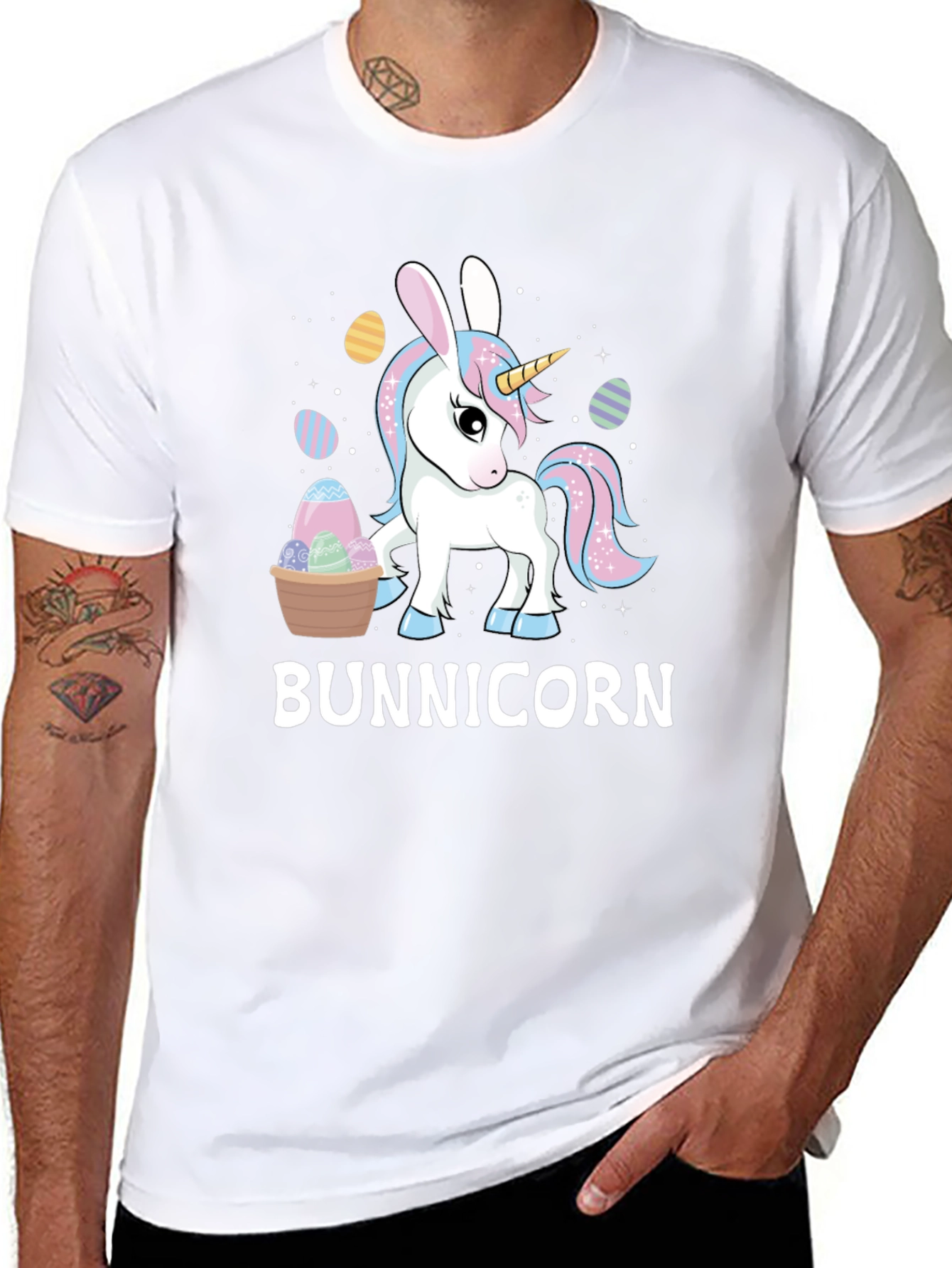 Bunicorn Easter Graphic Tee