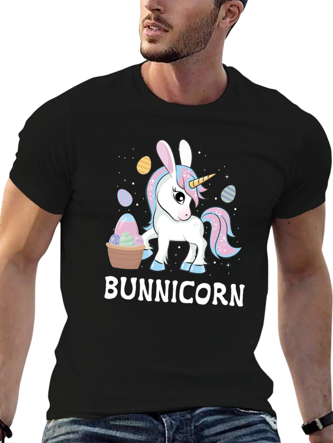 Bunicorn Easter Graphic Tee