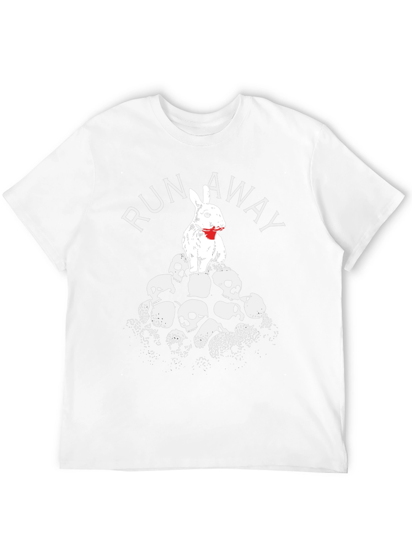 Run Away Rabbit Graphic T-Shirt