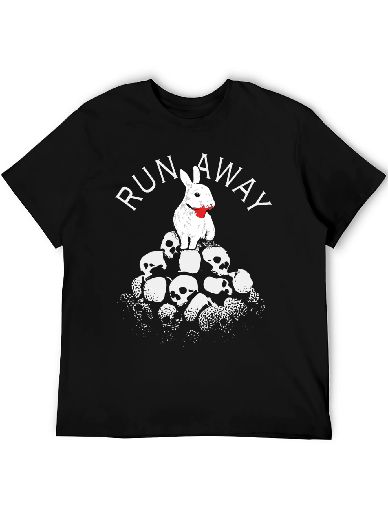 Run Away Rabbit Graphic T-Shirt