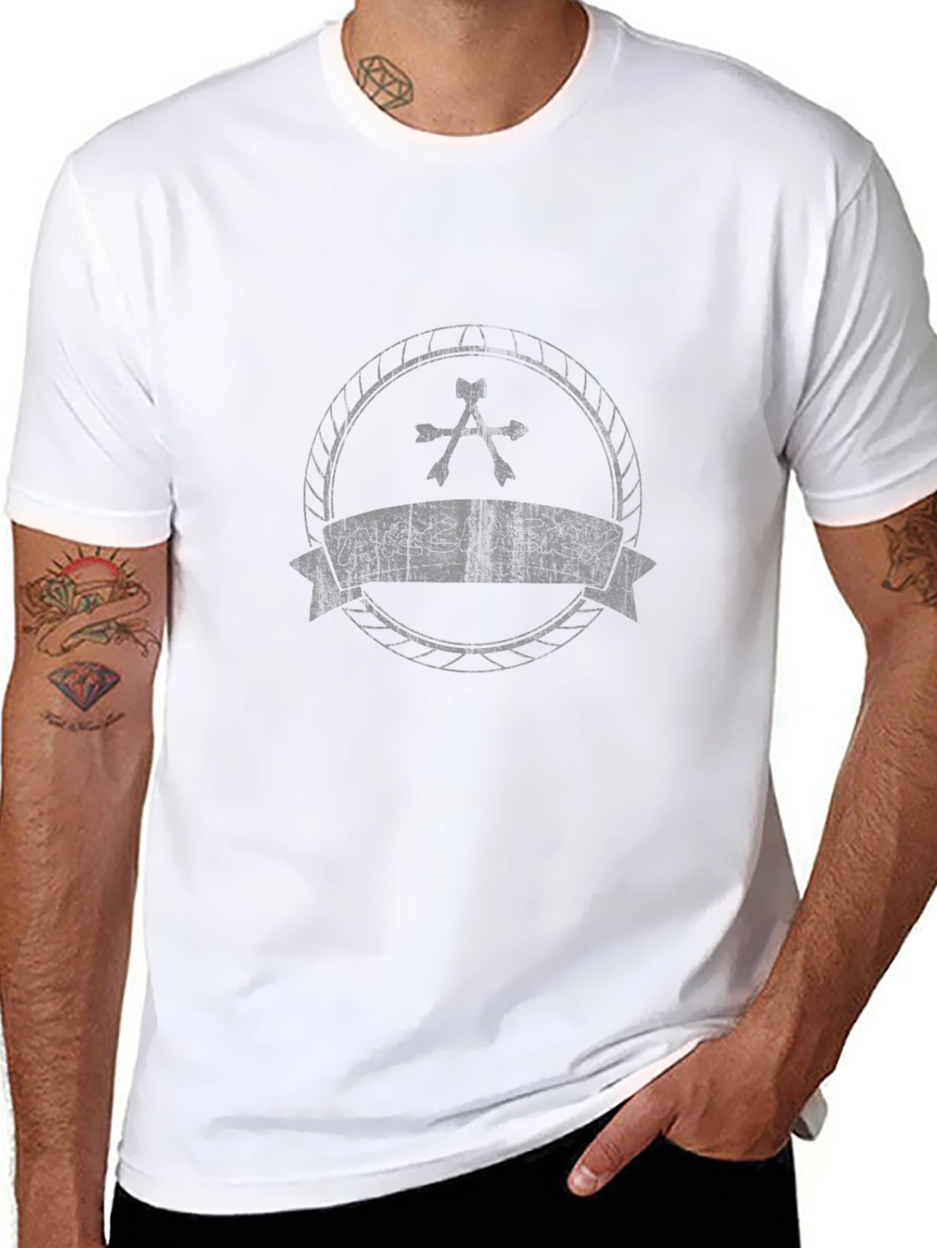 Archery Graphic Black T-Shirt