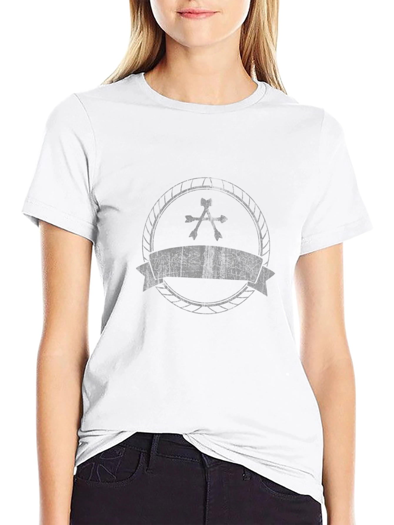 Archery Graphic Black T-Shirt