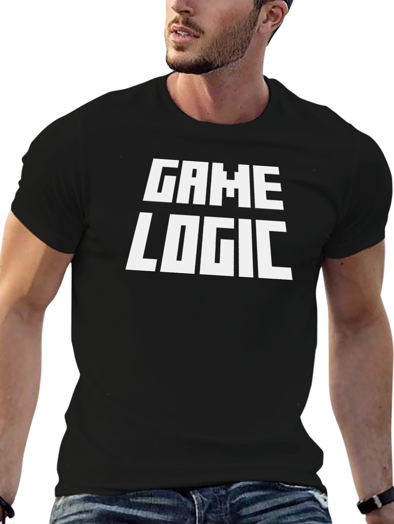 Game Logic Black T-Shirt - Gamer Apparel