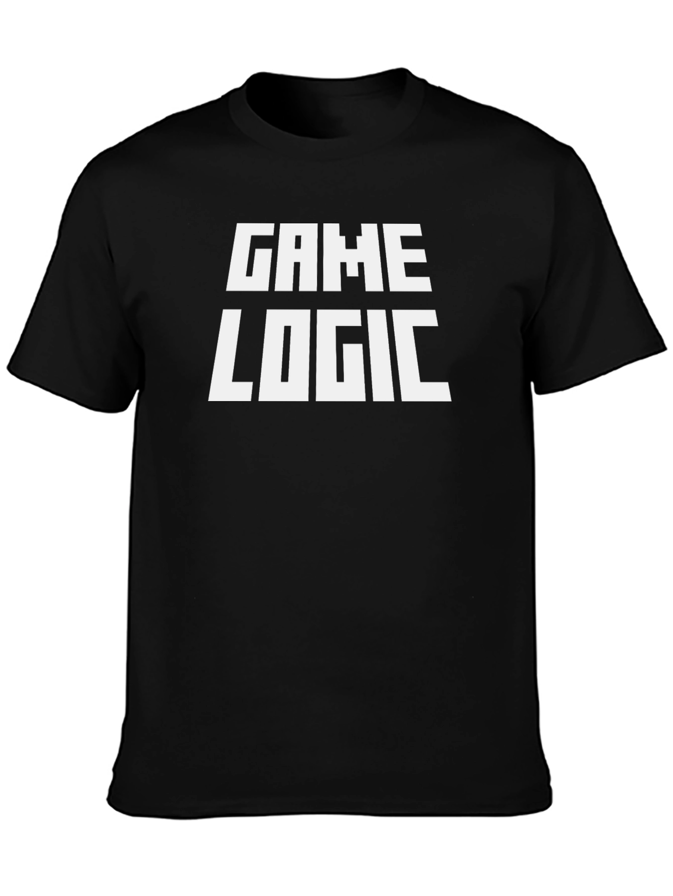 Game Logic Black T-Shirt - Gamer Apparel