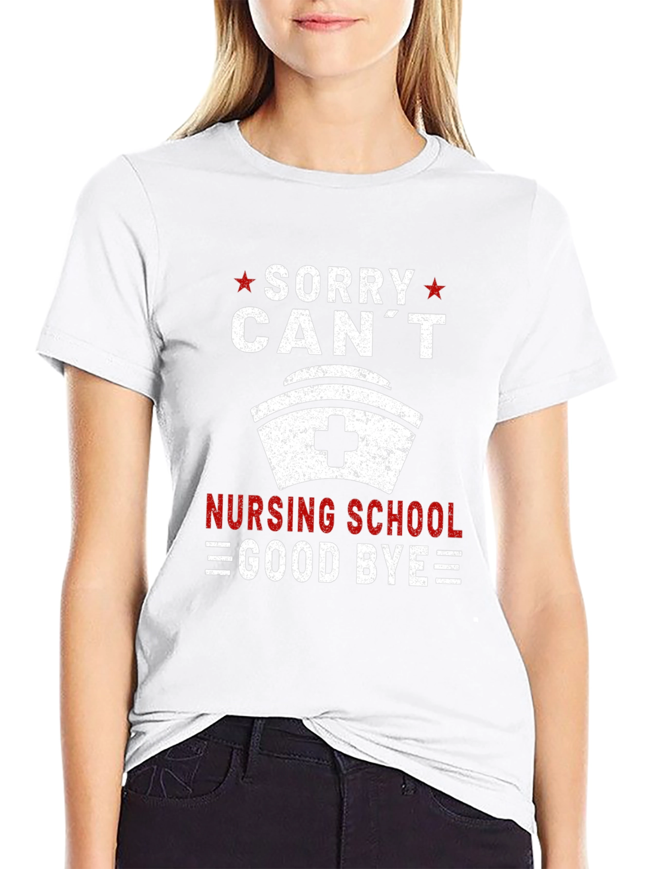 Sorry Cant Nursing School Goodbye T-Shirt